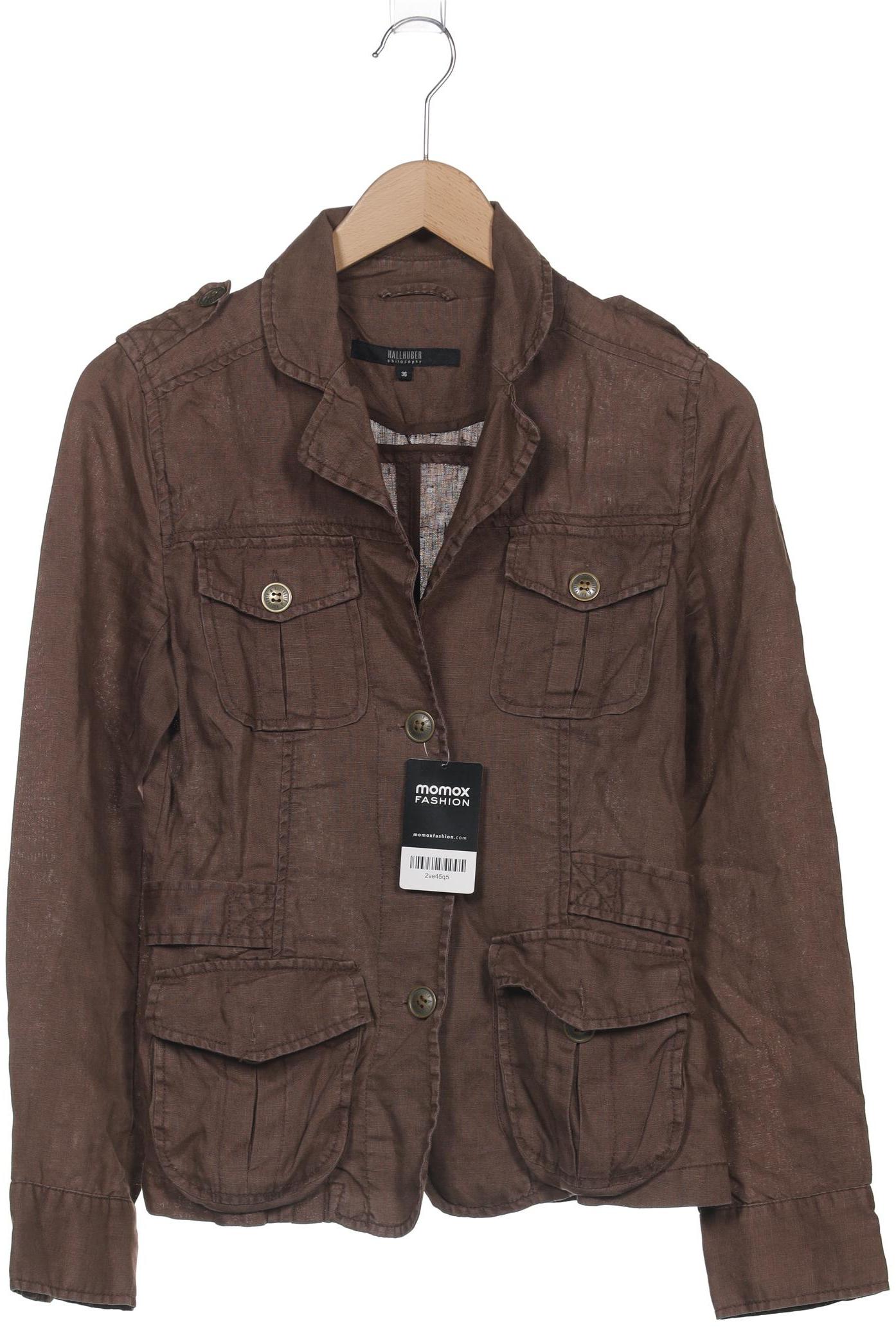 

Hallhuber Damen Jacke, braun, Gr. 36