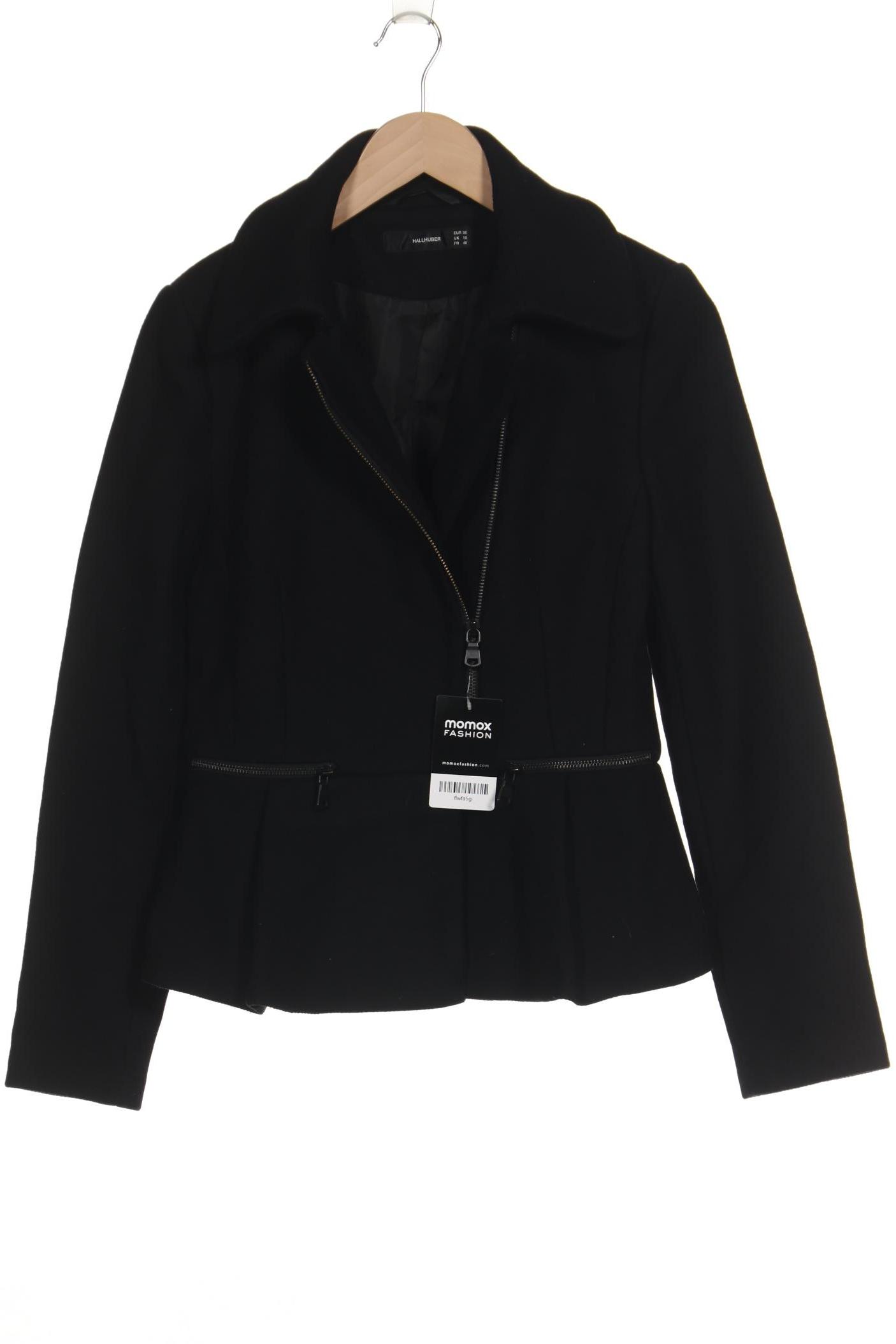 

Hallhuber Damen Jacke, schwarz, Gr. 38