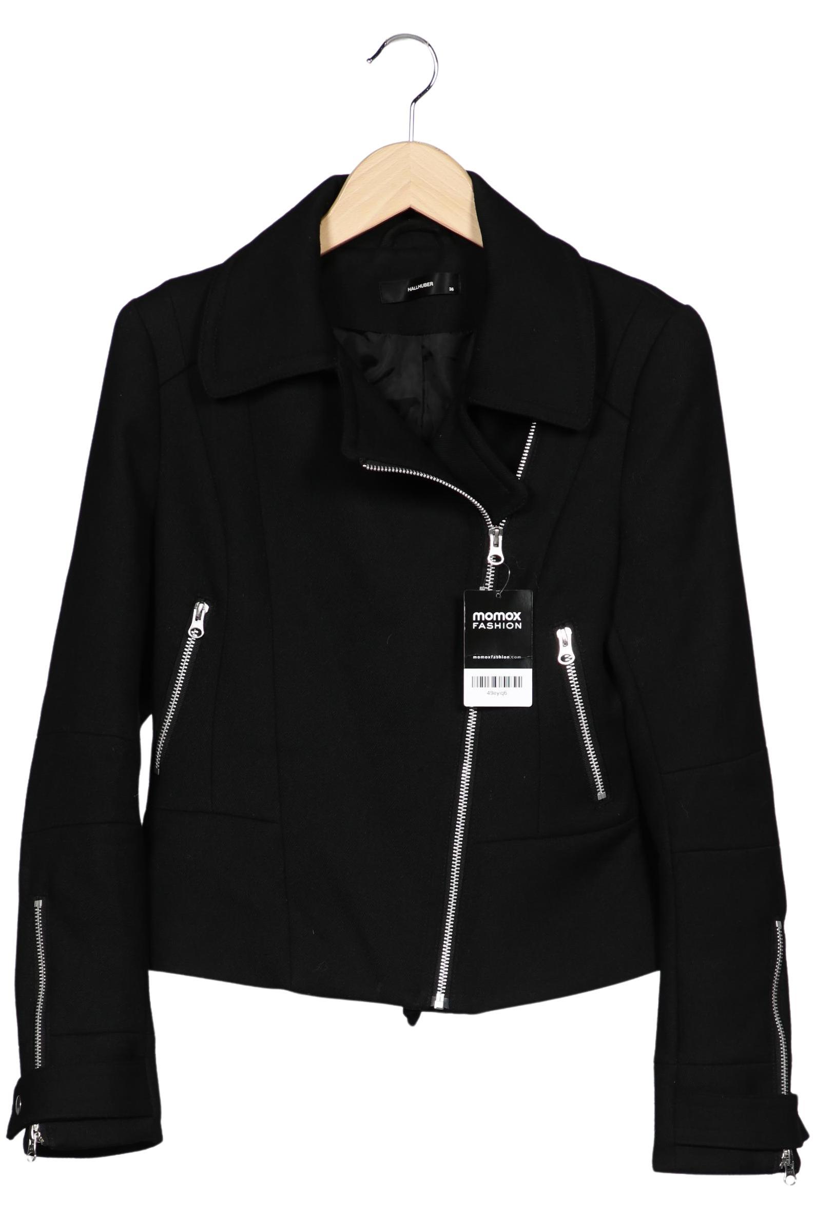 

Hallhuber Damen Jacke, schwarz, Gr. 36