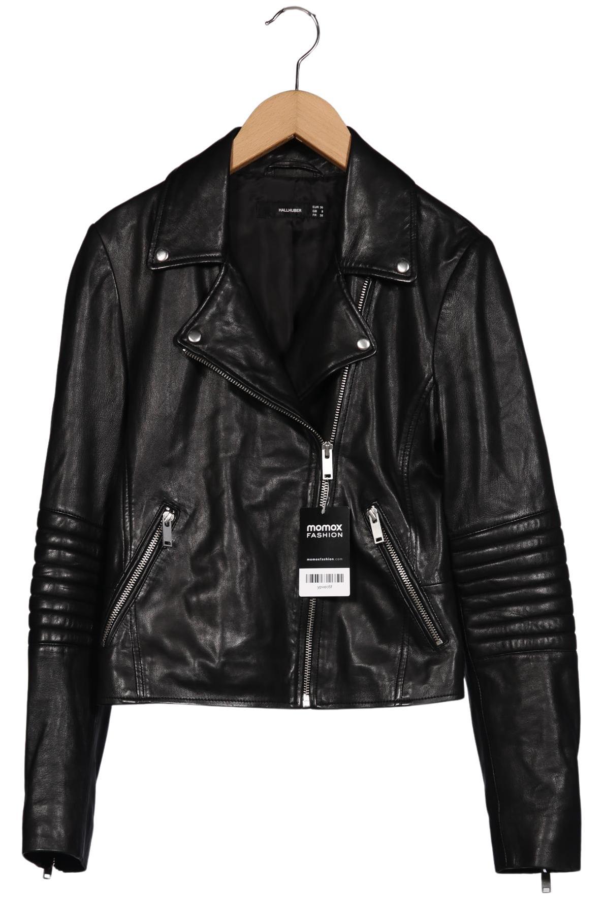 

Hallhuber Damen Jacke, schwarz, Gr. 36