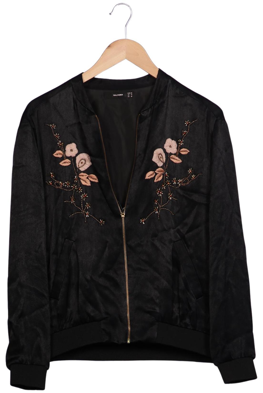 

Hallhuber Damen Jacke, schwarz, Gr. 38