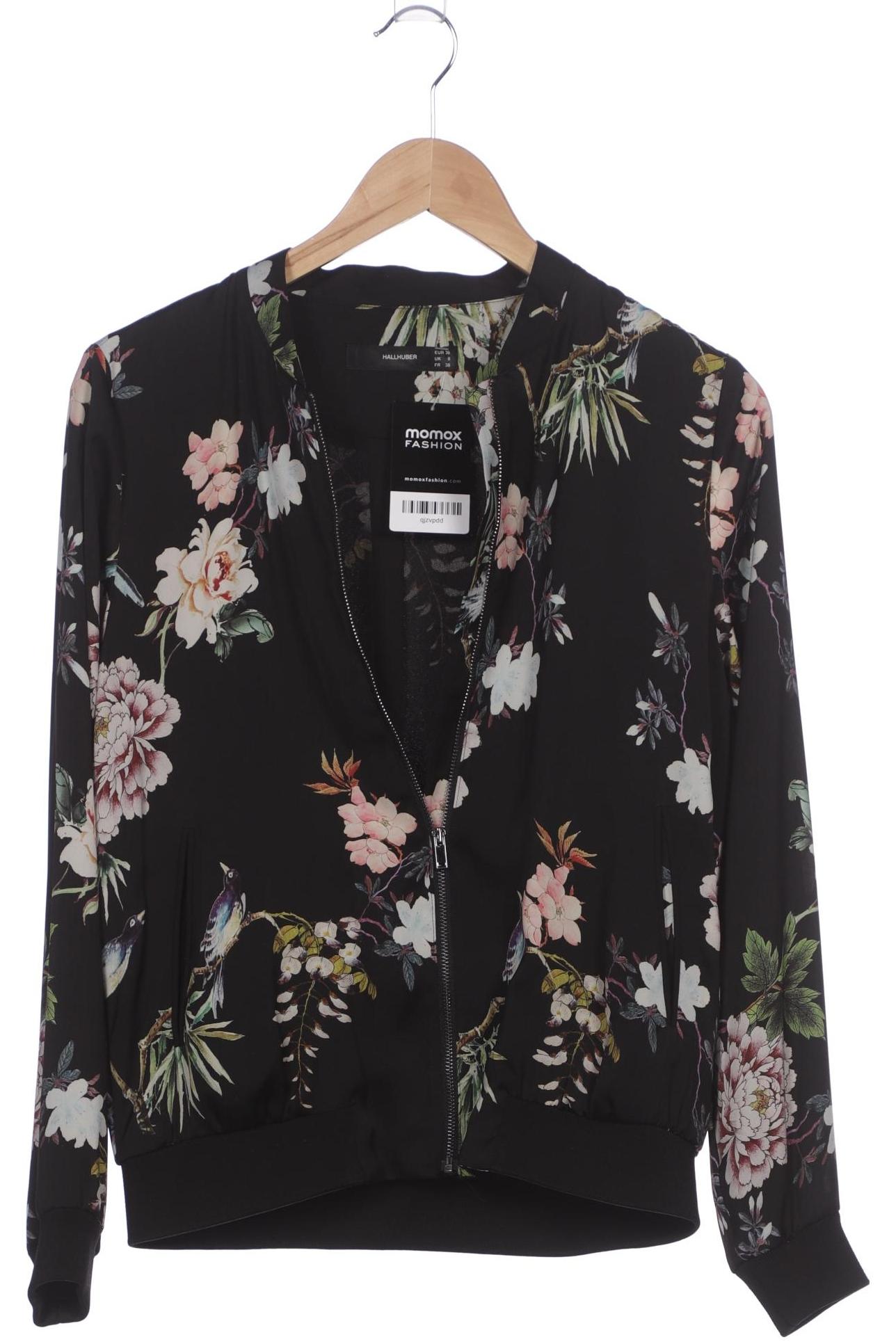 

Hallhuber Damen Jacke, schwarz, Gr. 36