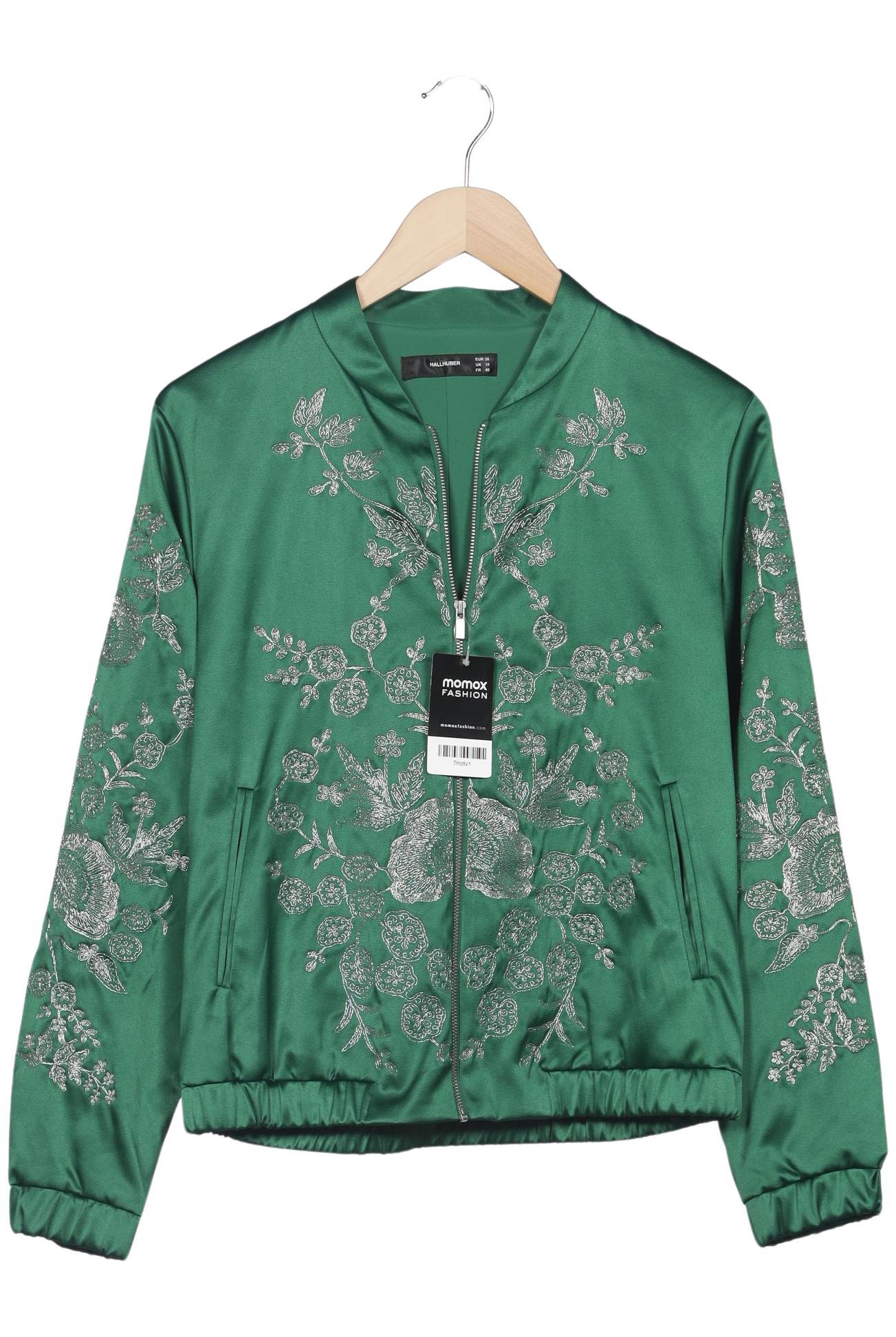 

Hallhuber Damen Jacke, grün, Gr. 38