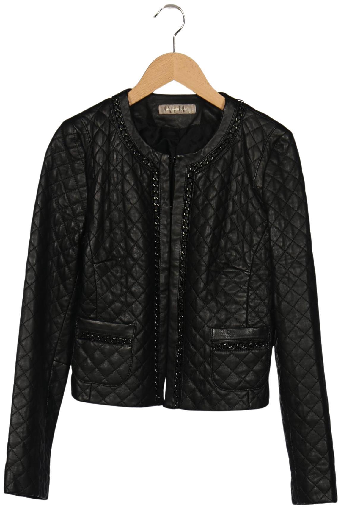 

Hallhuber Damen Jacke, schwarz, Gr. 38