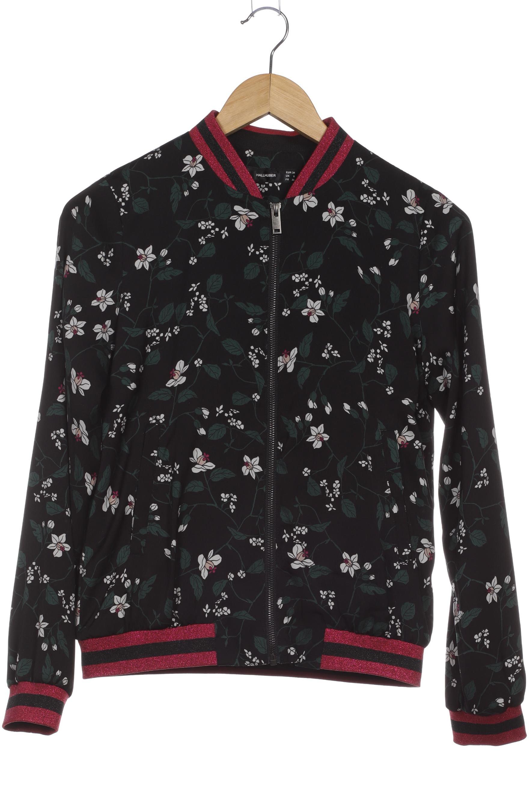 

Hallhuber Damen Jacke, schwarz, Gr. 34