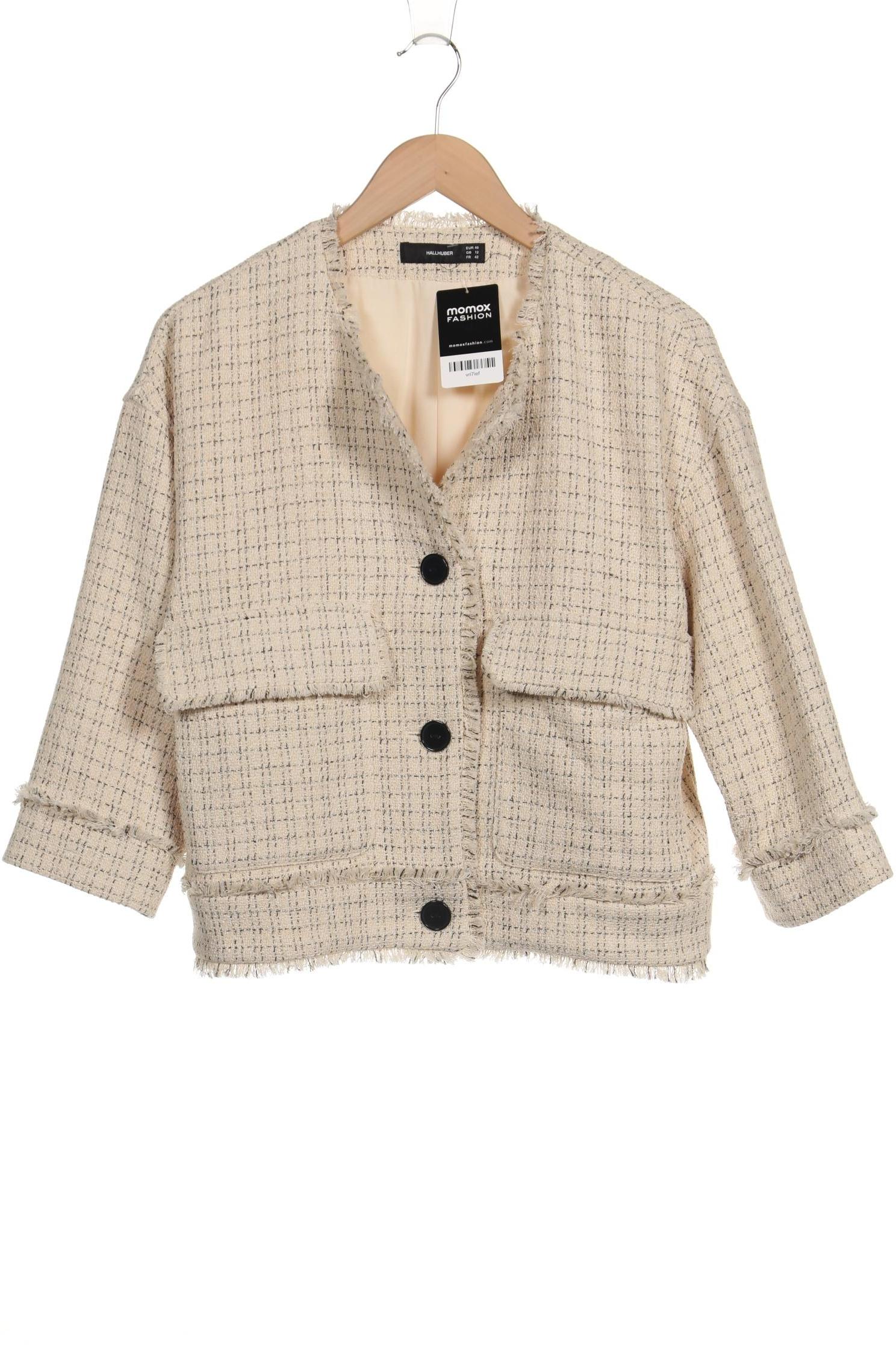 

Hallhuber Damen Jacke, cremeweiß, Gr. 40