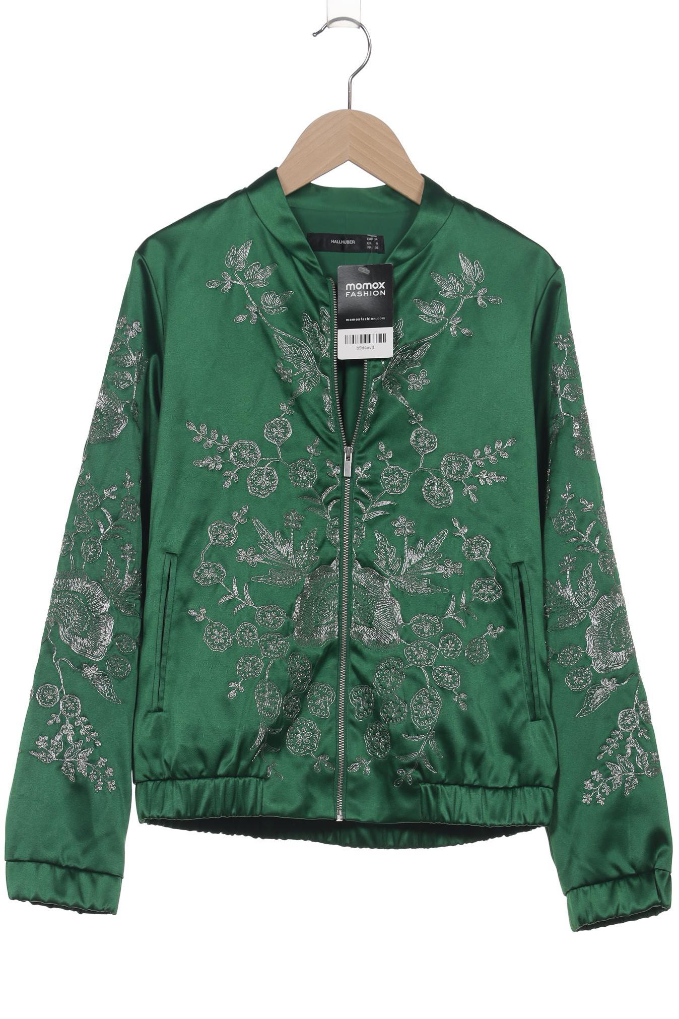 

Hallhuber Damen Jacke, grün, Gr. 34