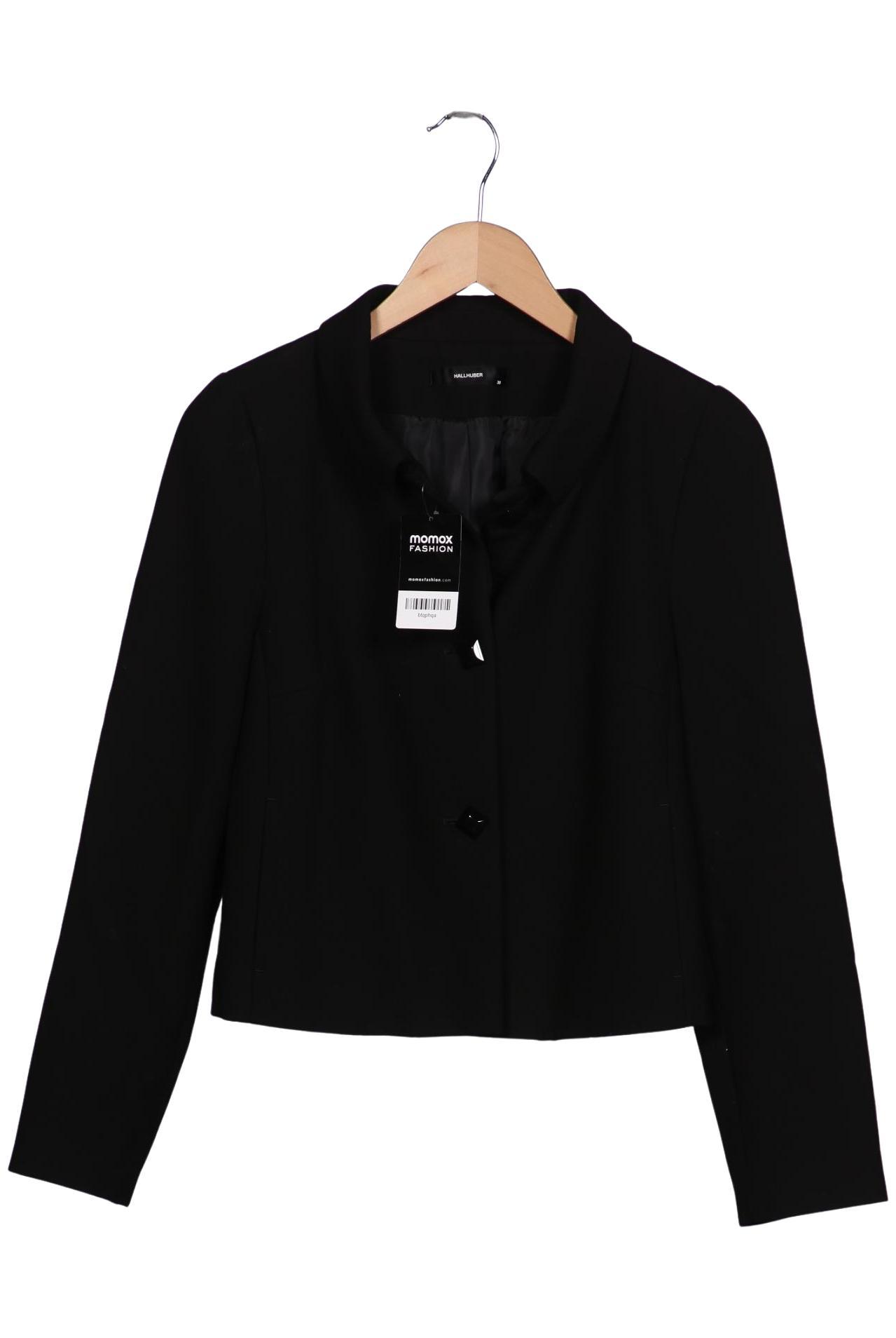 

Hallhuber Damen Jacke, schwarz, Gr. 38