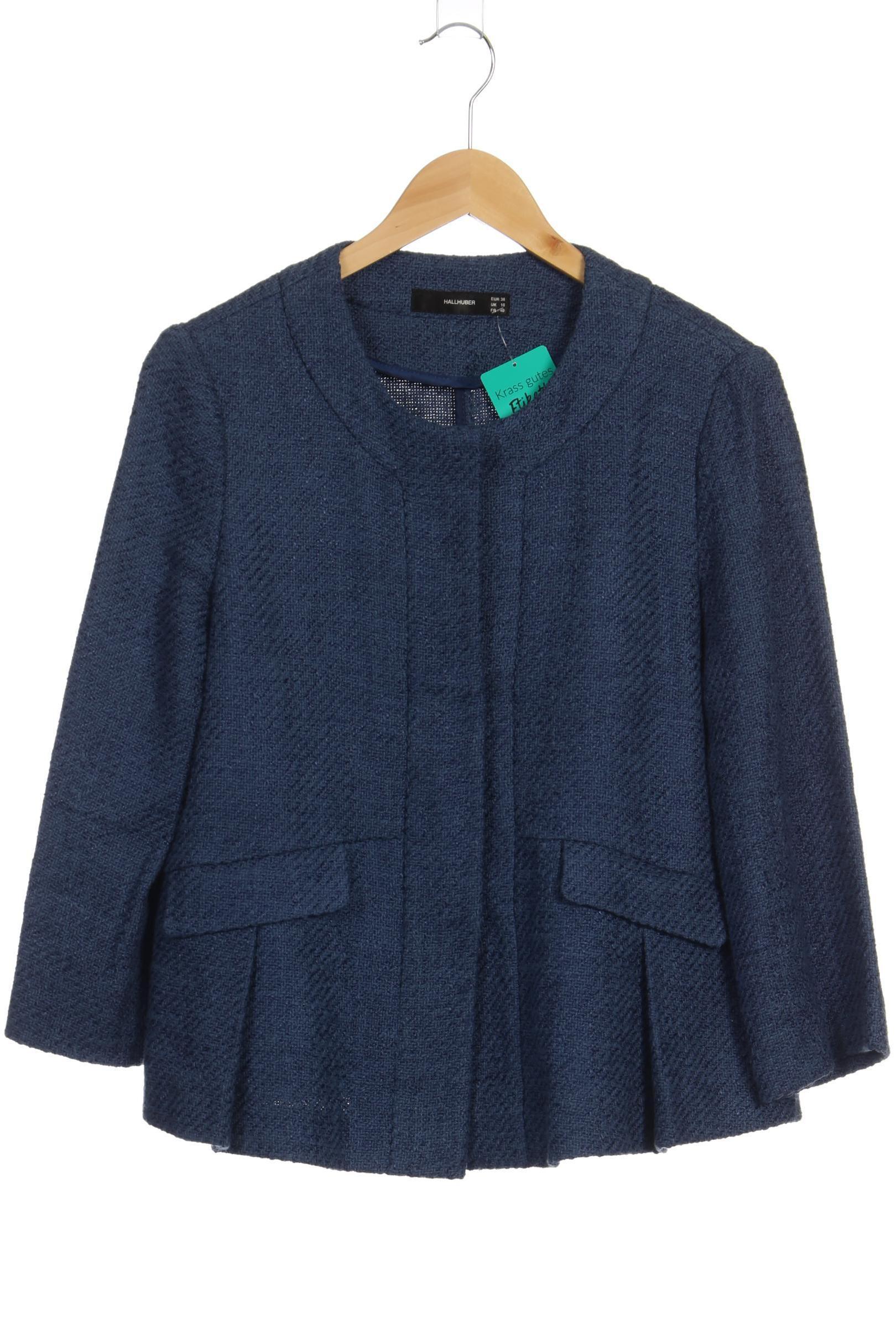 

Hallhuber Damen Jacke, blau, Gr. 38