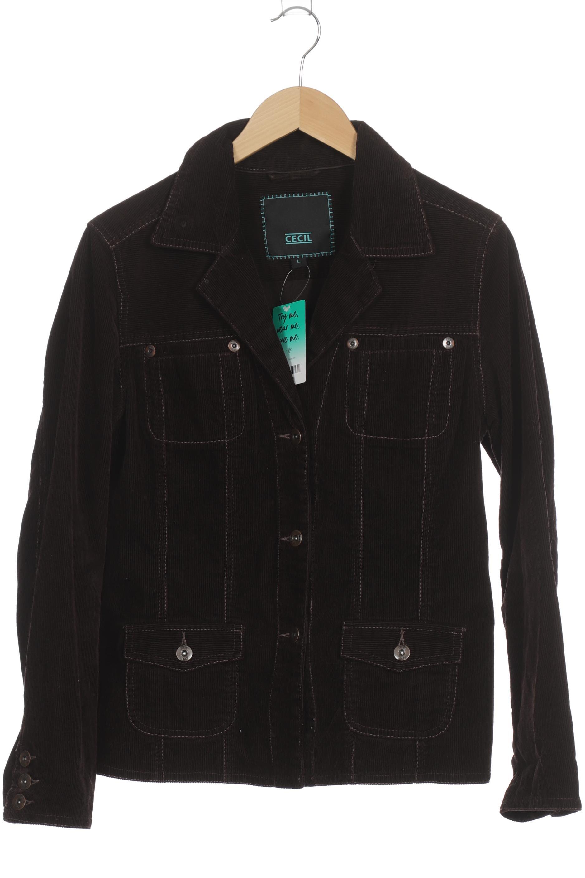

Hallhuber Damen Jacke, blau, Gr. 38