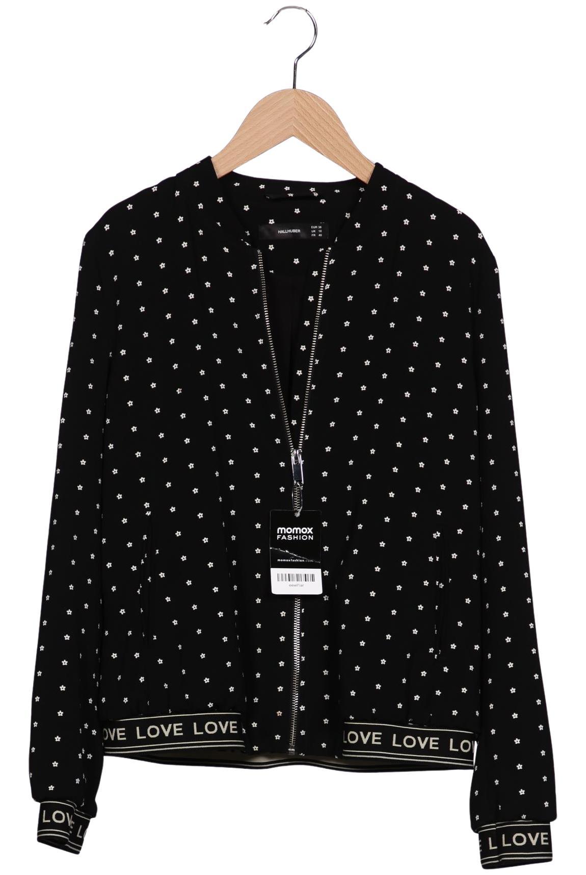 

Hallhuber Damen Jacke, schwarz, Gr. 38