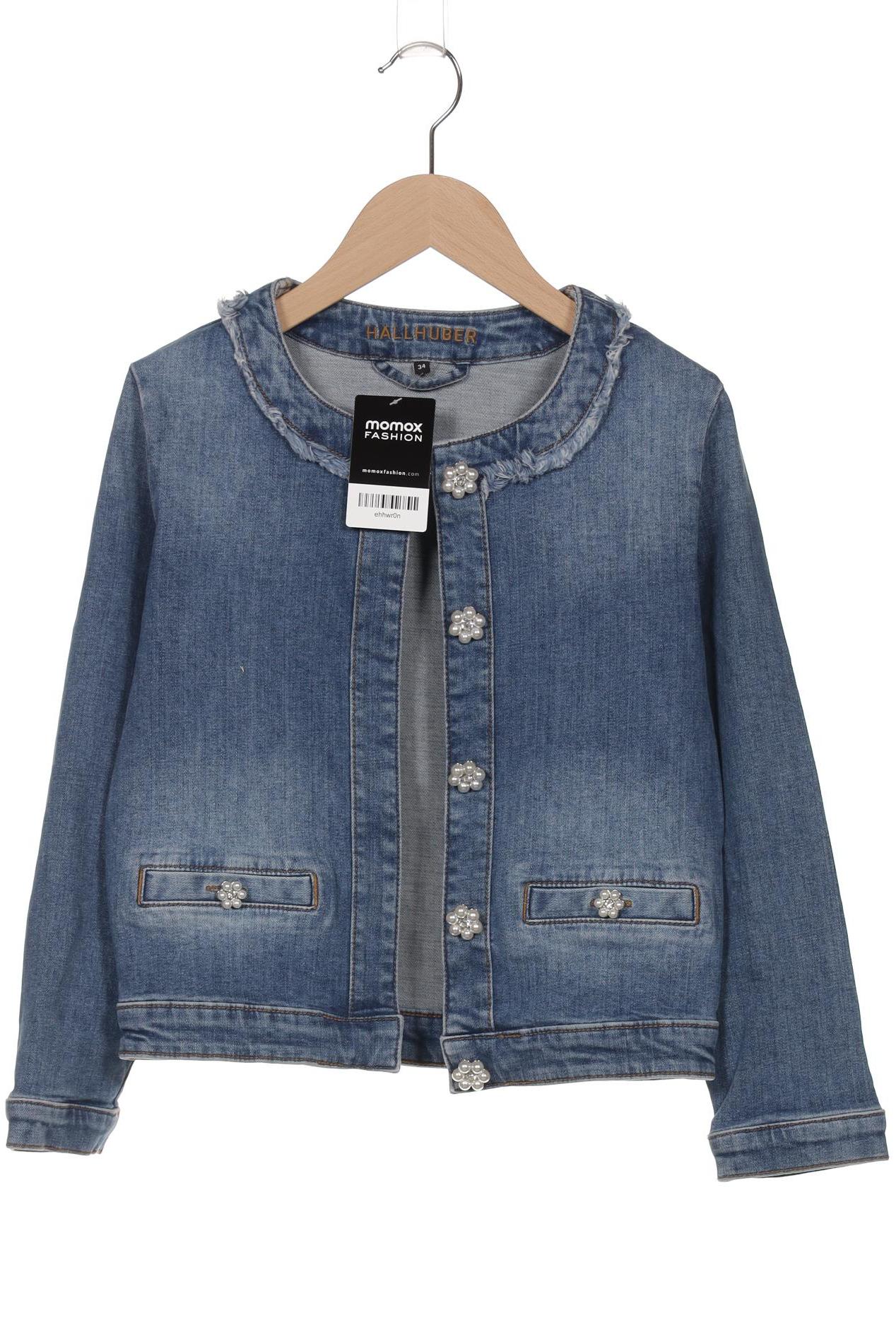

Hallhuber Damen Jacke, blau, Gr. 34