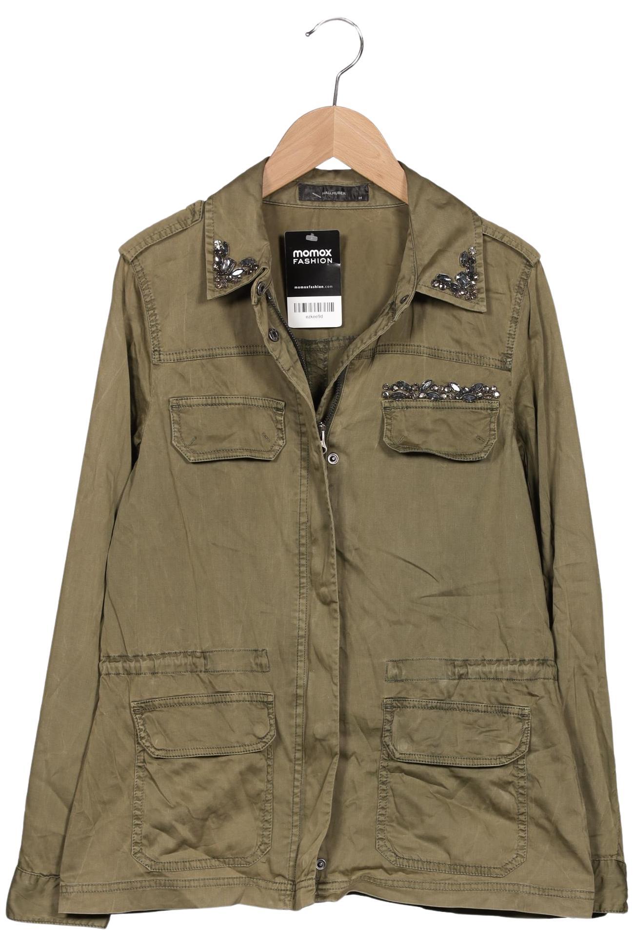 

Hallhuber Damen Jacke, grün, Gr. 34