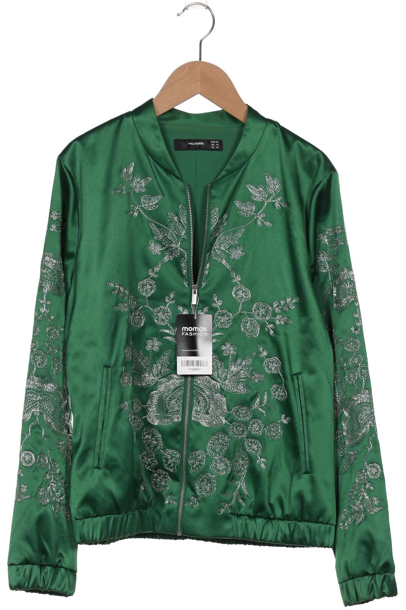 

Hallhuber Damen Jacke, grün, Gr. 38