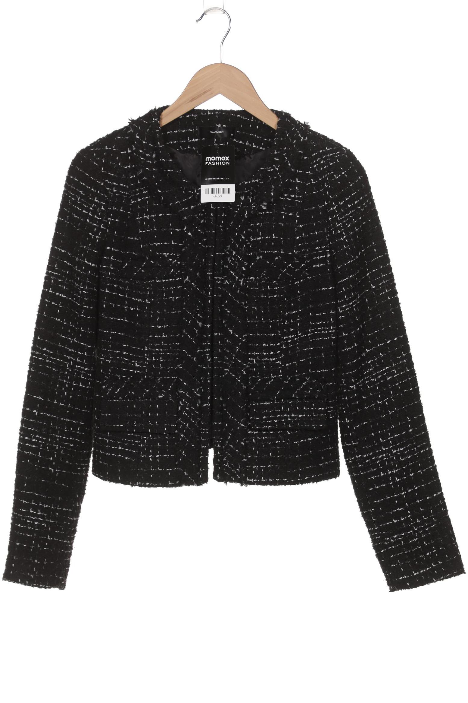 

Hallhuber Damen Jacke, schwarz, Gr. 38