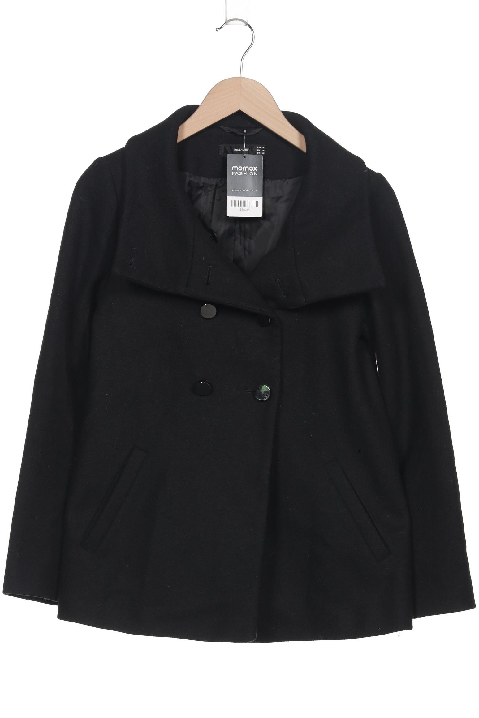 

Hallhuber Damen Jacke, schwarz, Gr. 38