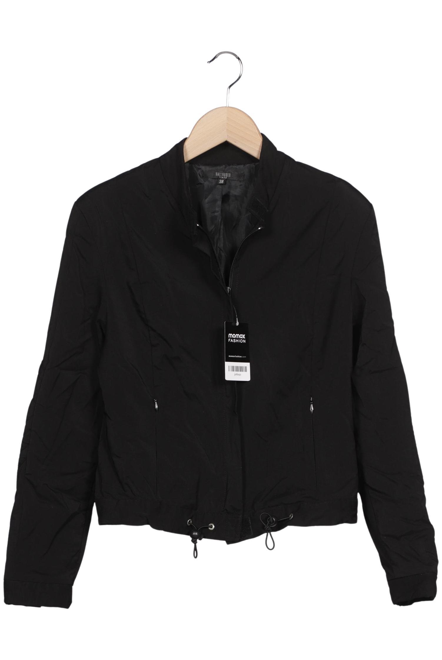 

Hallhuber Damen Jacke, schwarz, Gr. 38