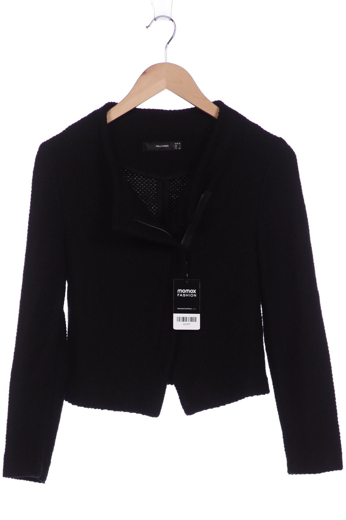 

Hallhuber Damen Jacke, schwarz, Gr. 36