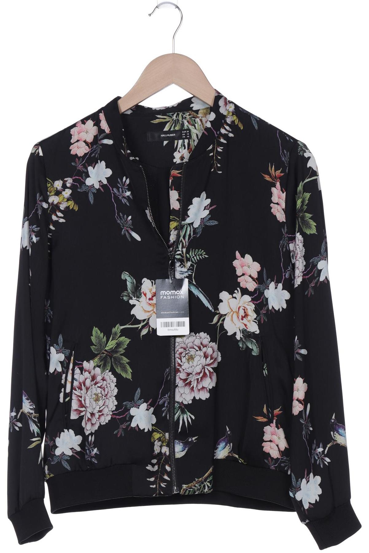 

Hallhuber Damen Jacke, schwarz, Gr. 38