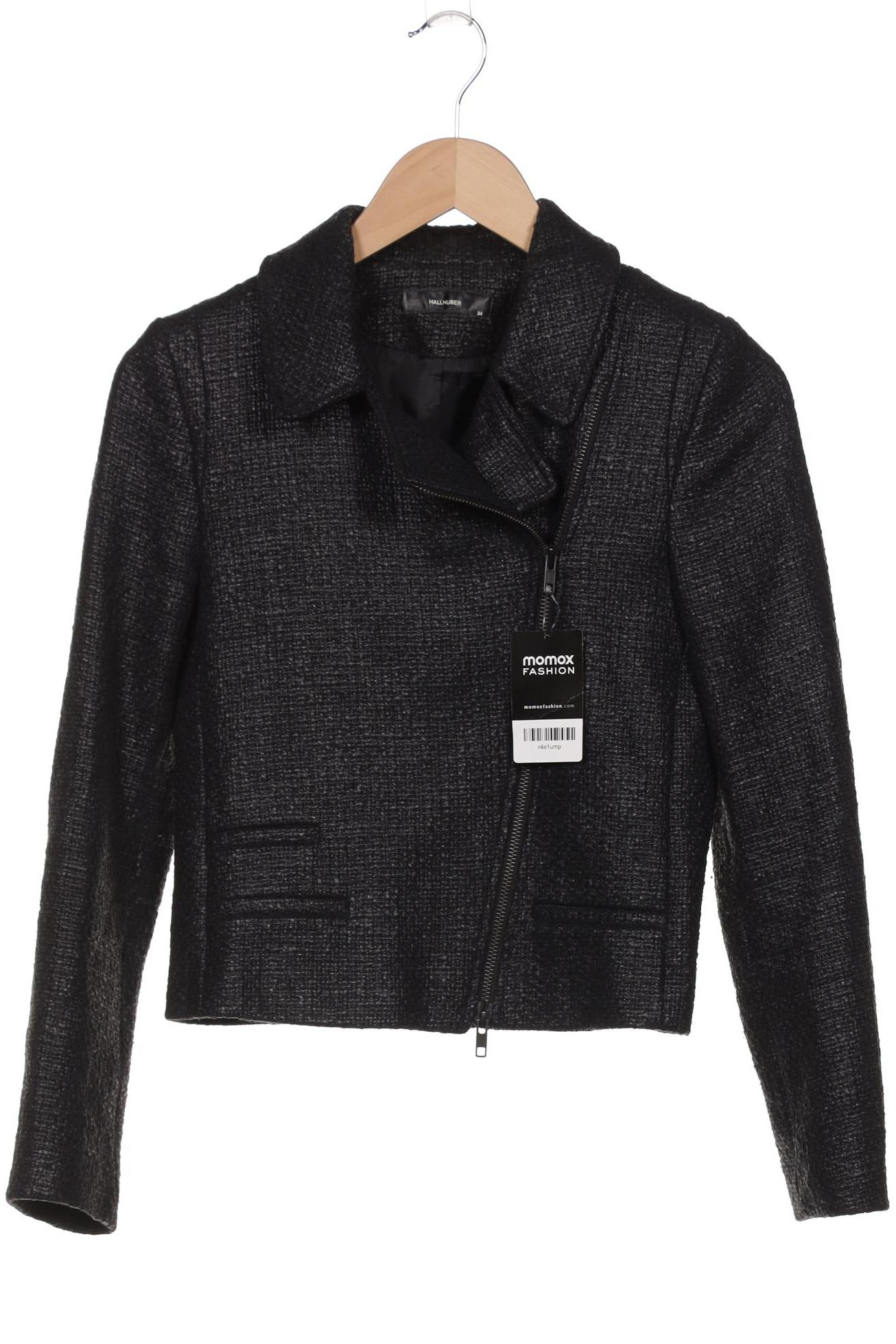 

Hallhuber Damen Jacke, schwarz, Gr. 34