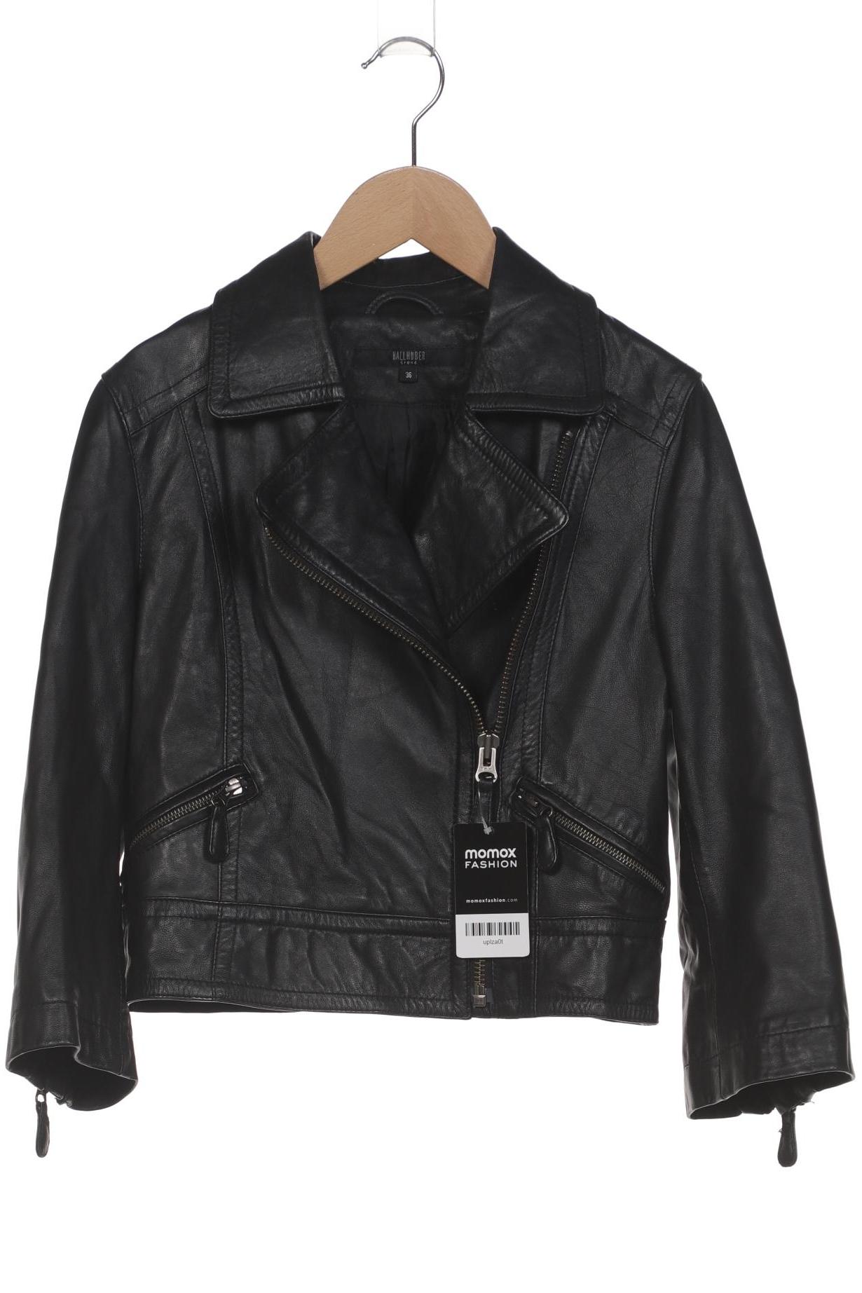 

Hallhuber Damen Jacke, schwarz, Gr. 36