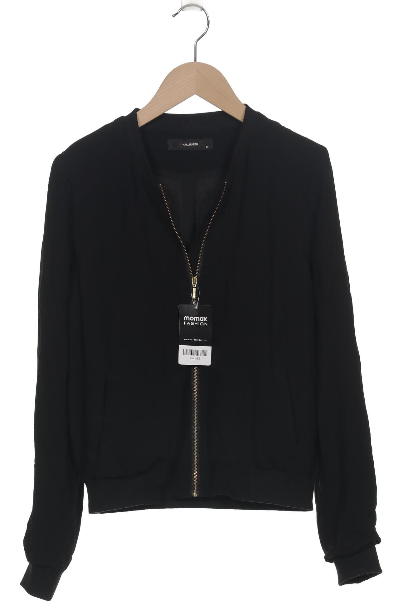 

Hallhuber Damen Jacke, schwarz, Gr. 34