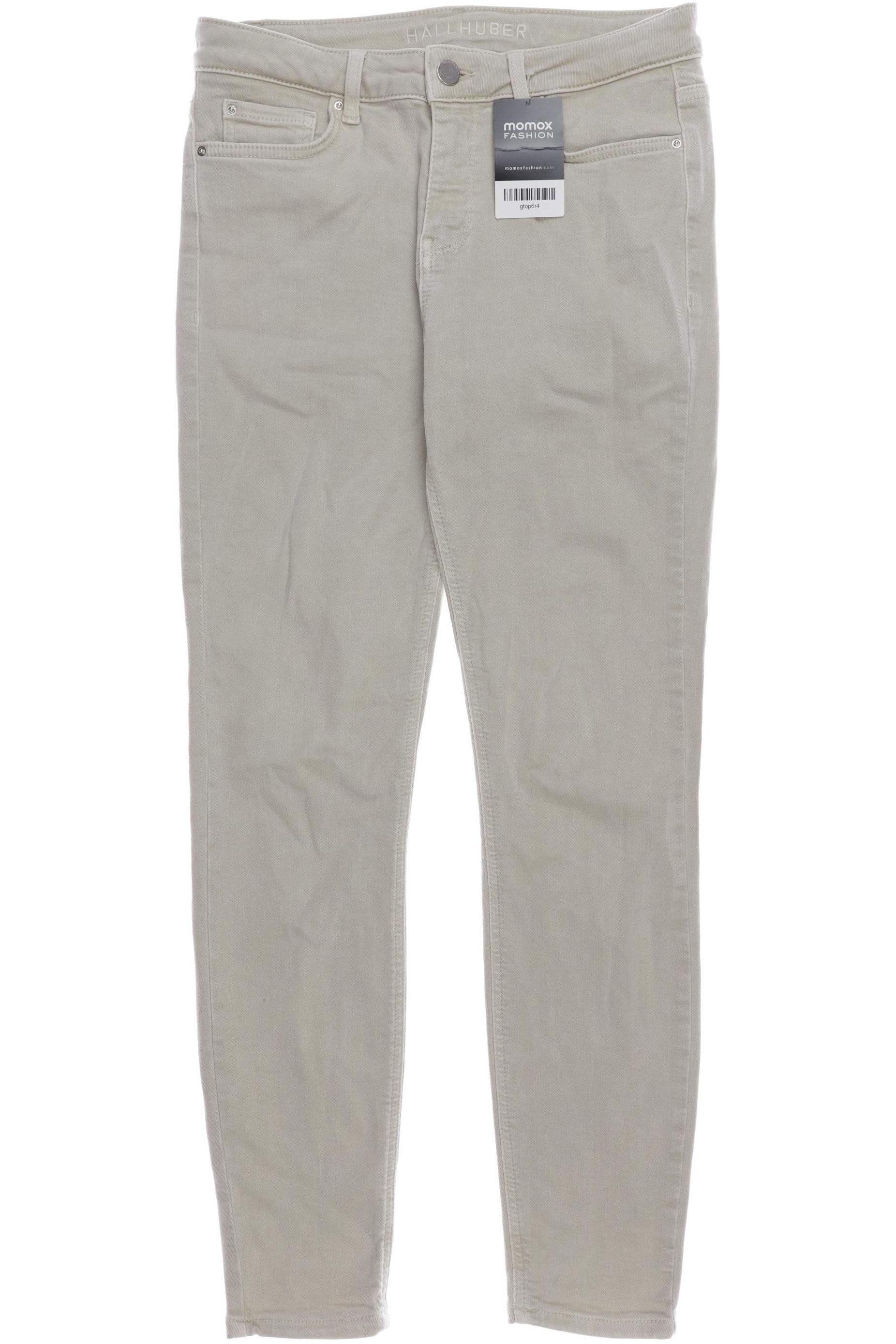 

Hallhuber Damen Jeans, cremeweiß, Gr. 36