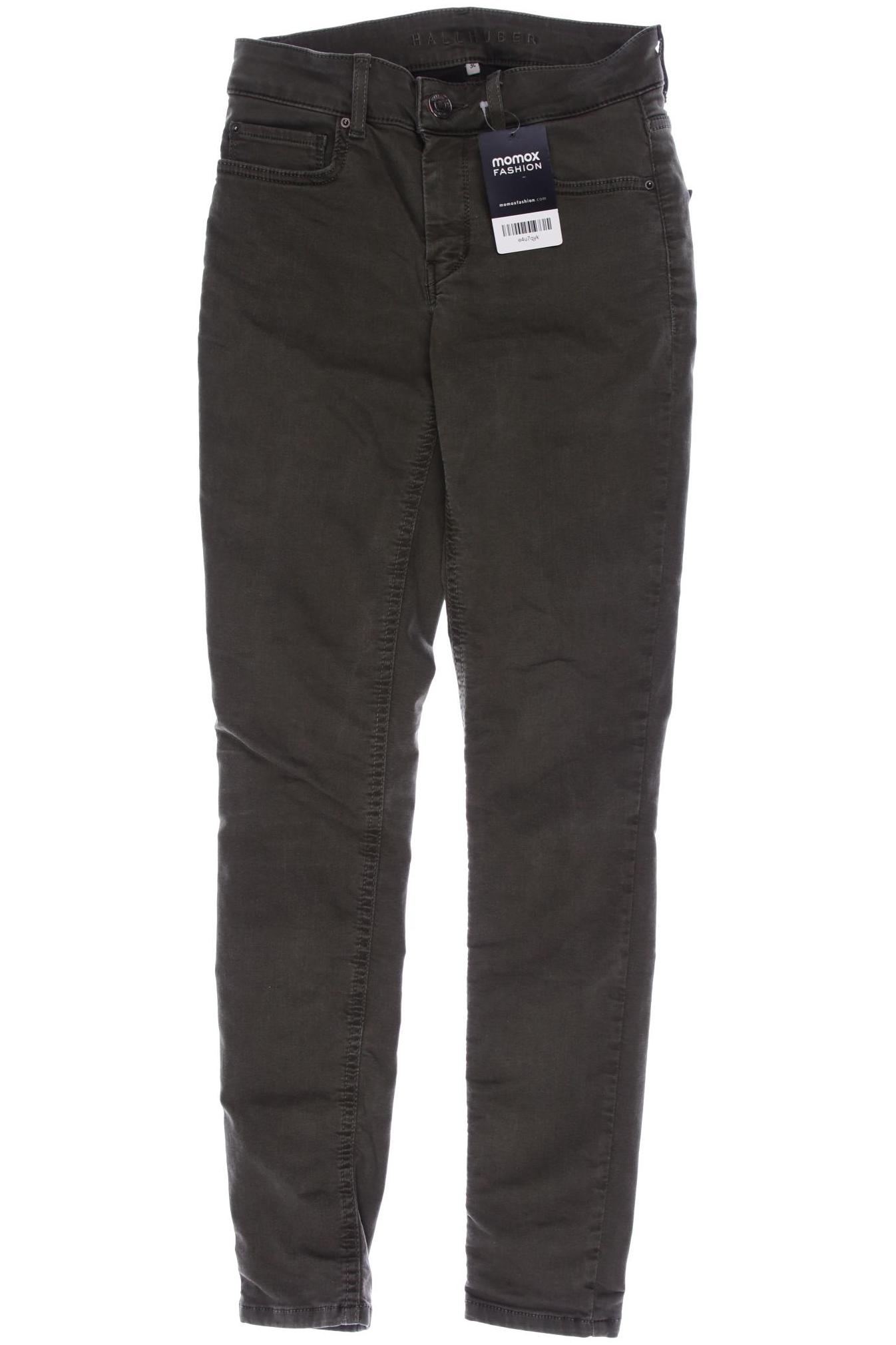 

Hallhuber Damen Jeans, grün, Gr. 34