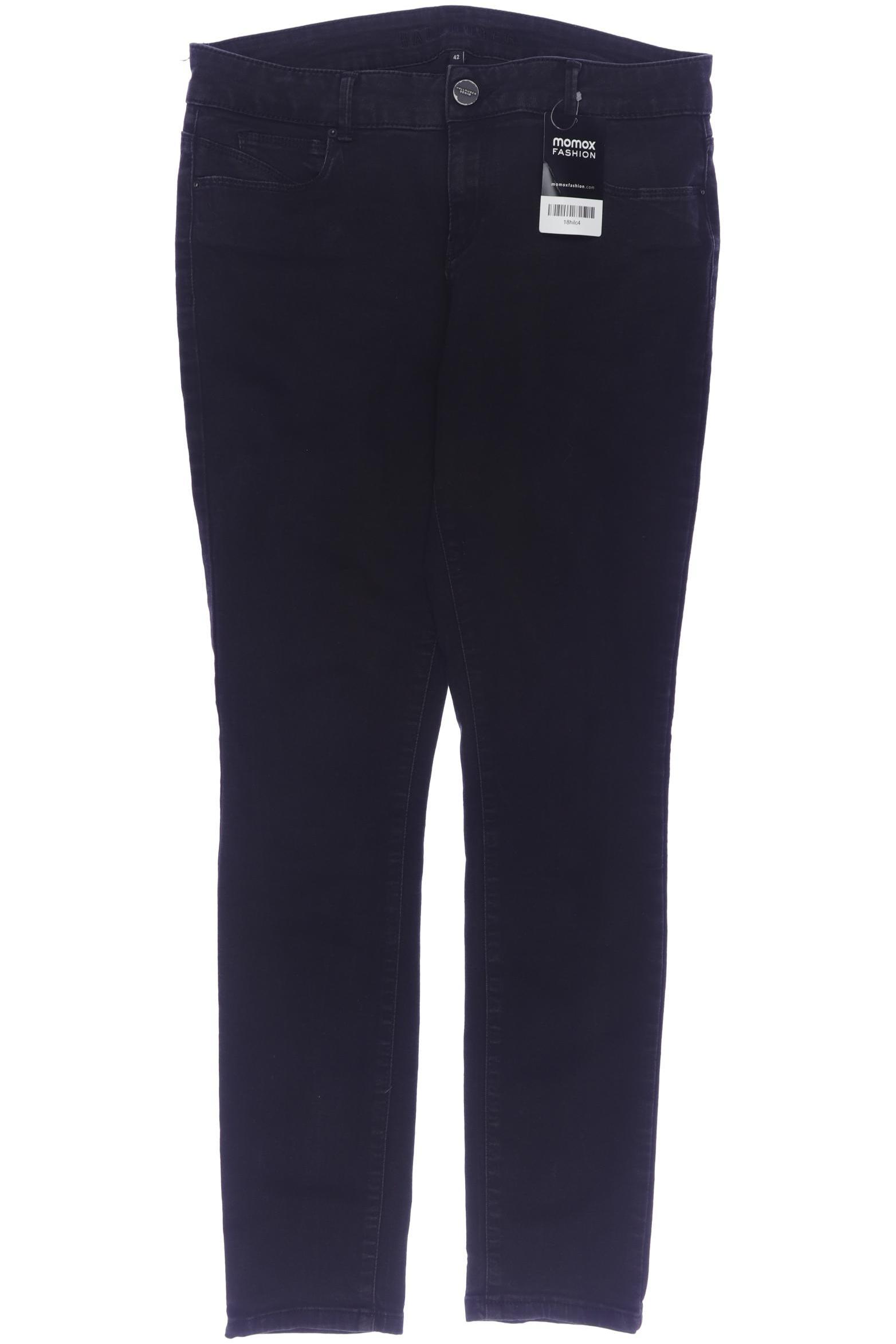 

Hallhuber Damen Jeans, schwarz, Gr. 42