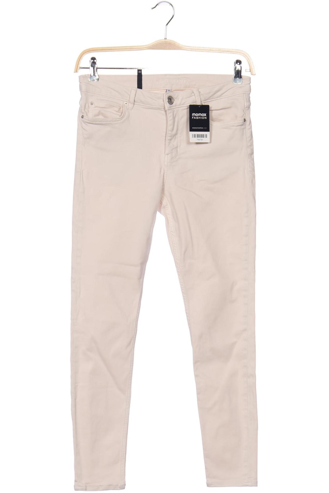 

Hallhuber Damen Jeans, cremeweiß, Gr. 40