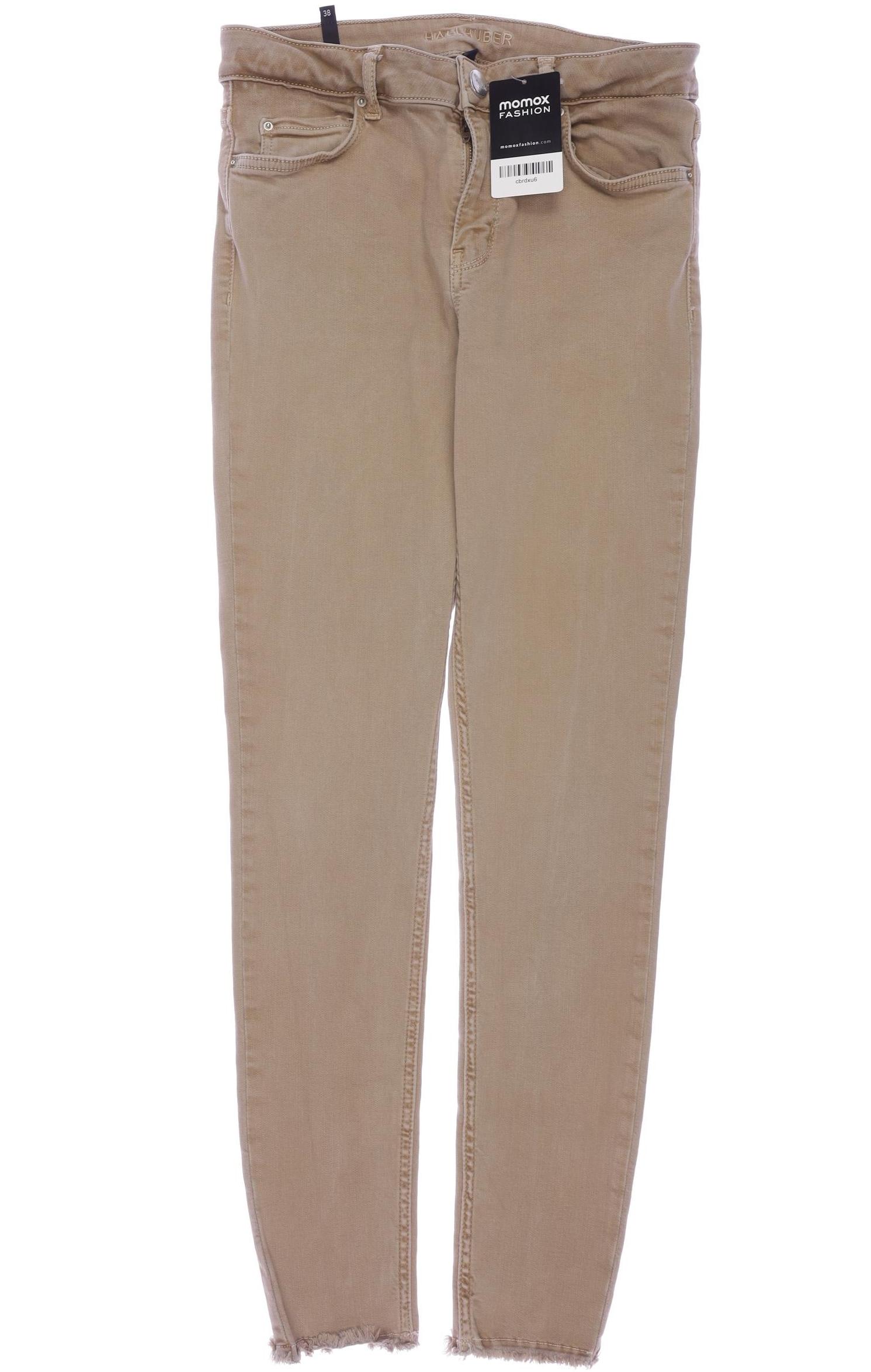 

Hallhuber Damen Jeans, beige, Gr. 38