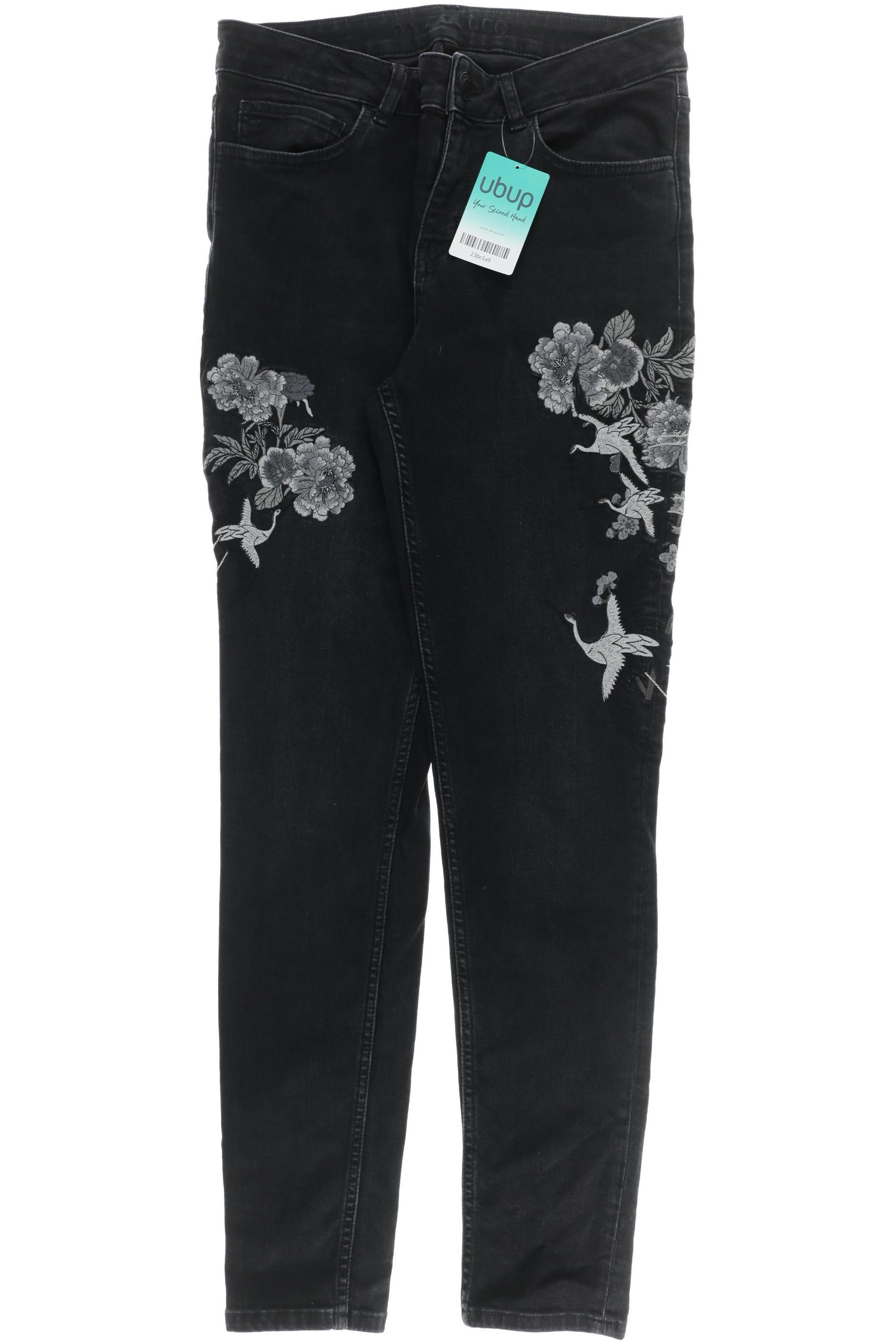 

Hallhuber Damen Jeans, schwarz, Gr. 38