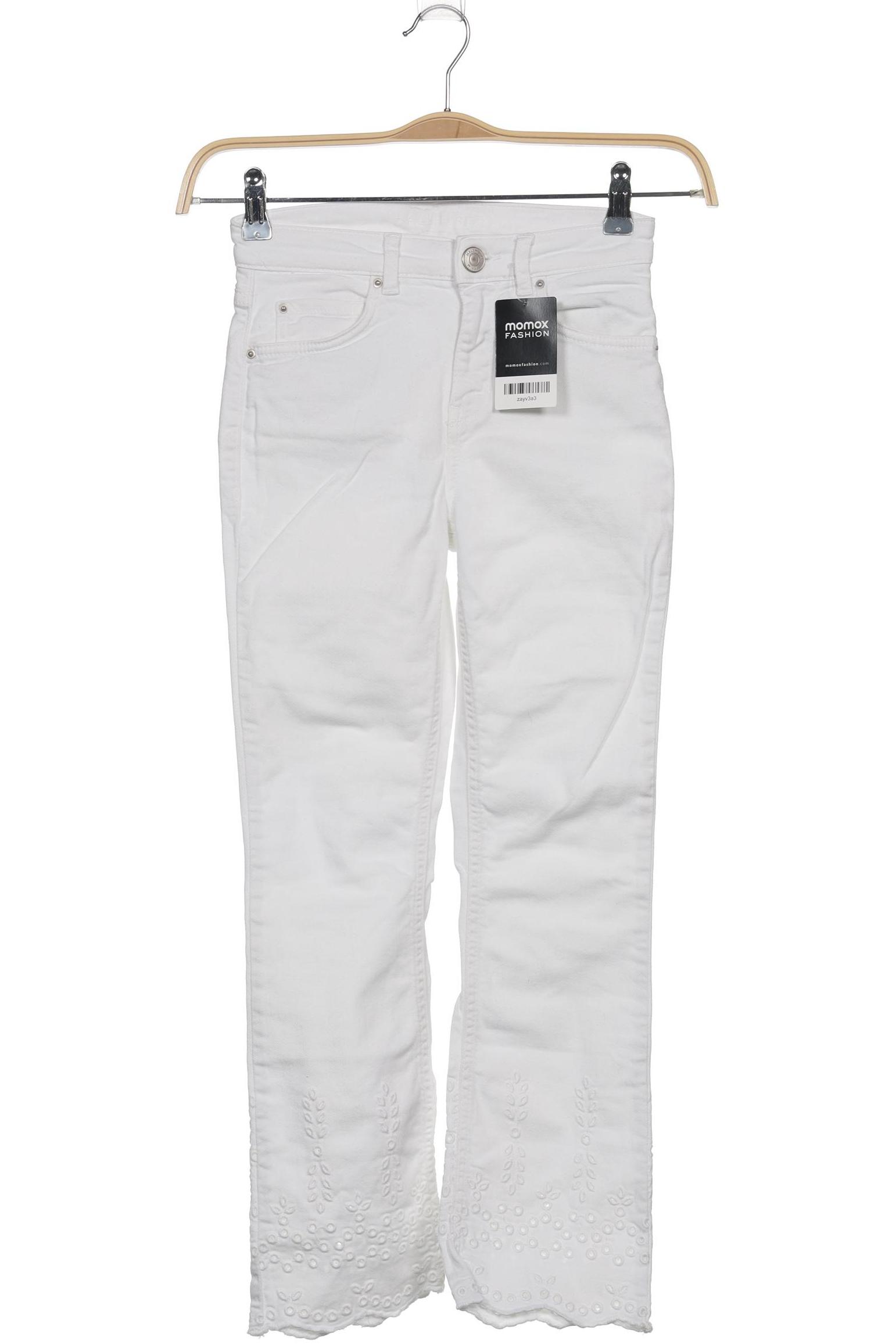 

Hallhuber Damen Jeans, weiß, Gr. 32