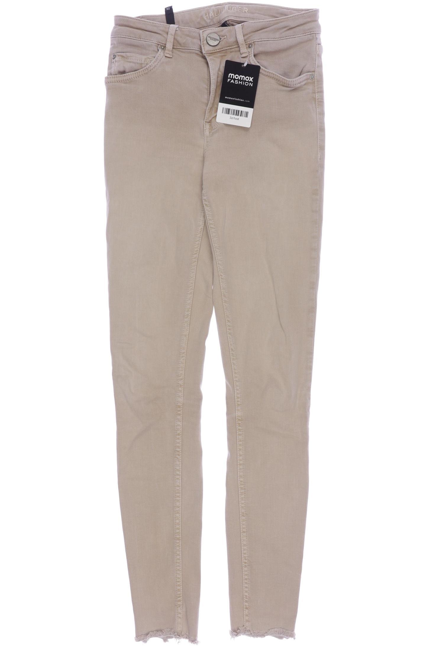 

Hallhuber Damen Jeans, beige, Gr. 32