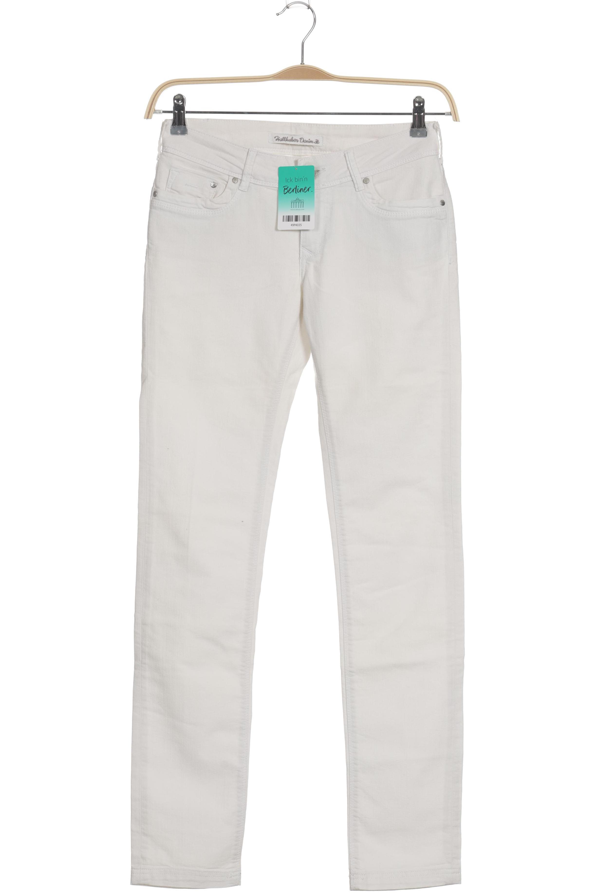 

Hallhuber Damen Jeans, weiß, Gr. 36
