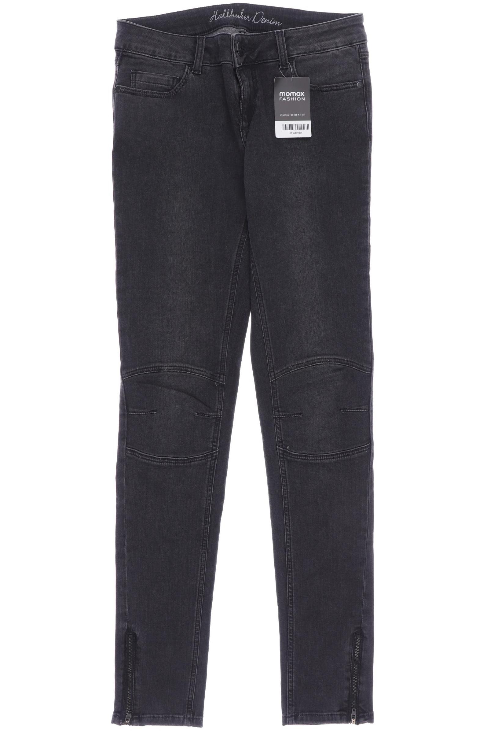 

Hallhuber Damen Jeans, schwarz