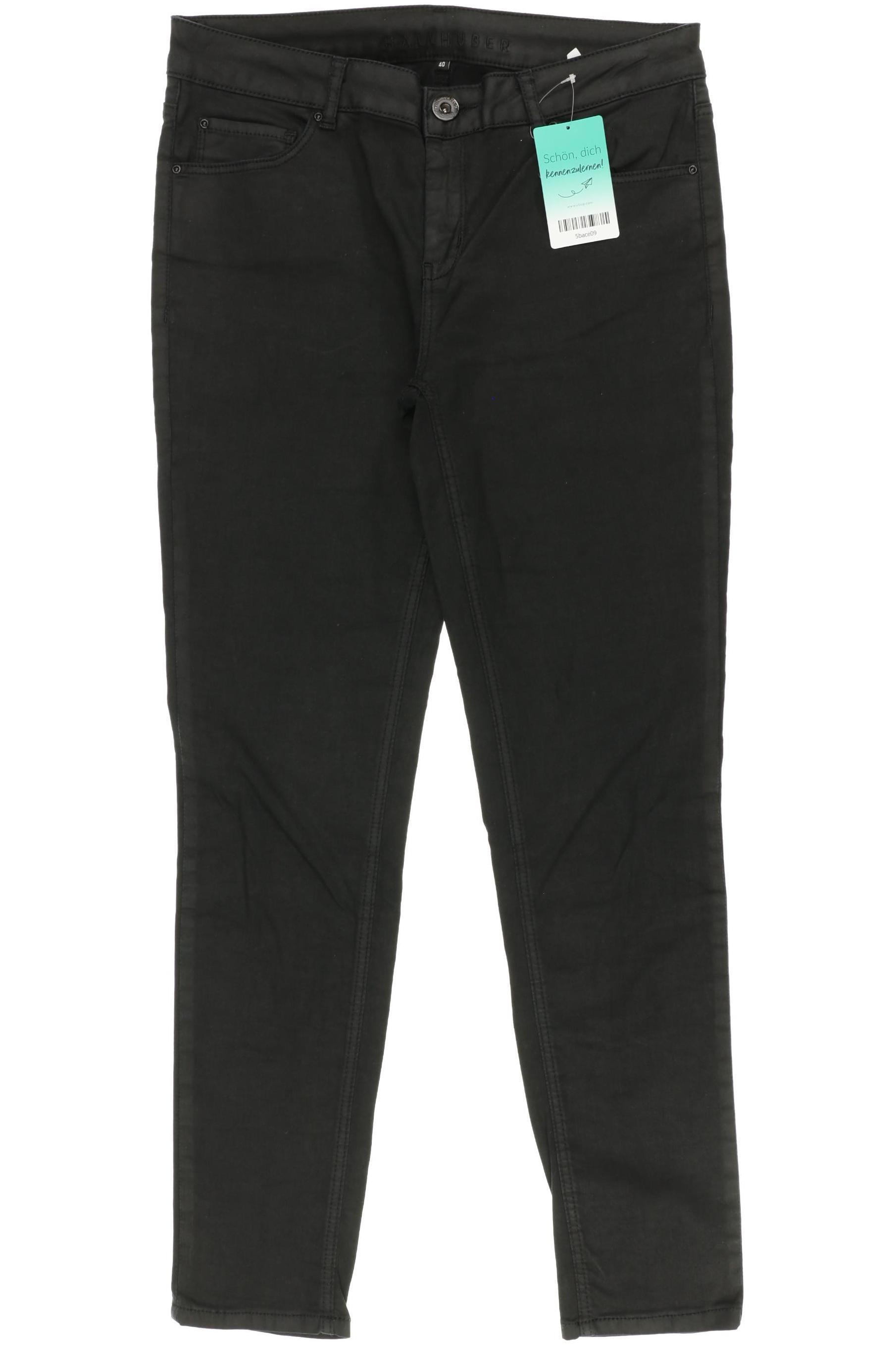 

Hallhuber Damen Jeans, schwarz, Gr. 40