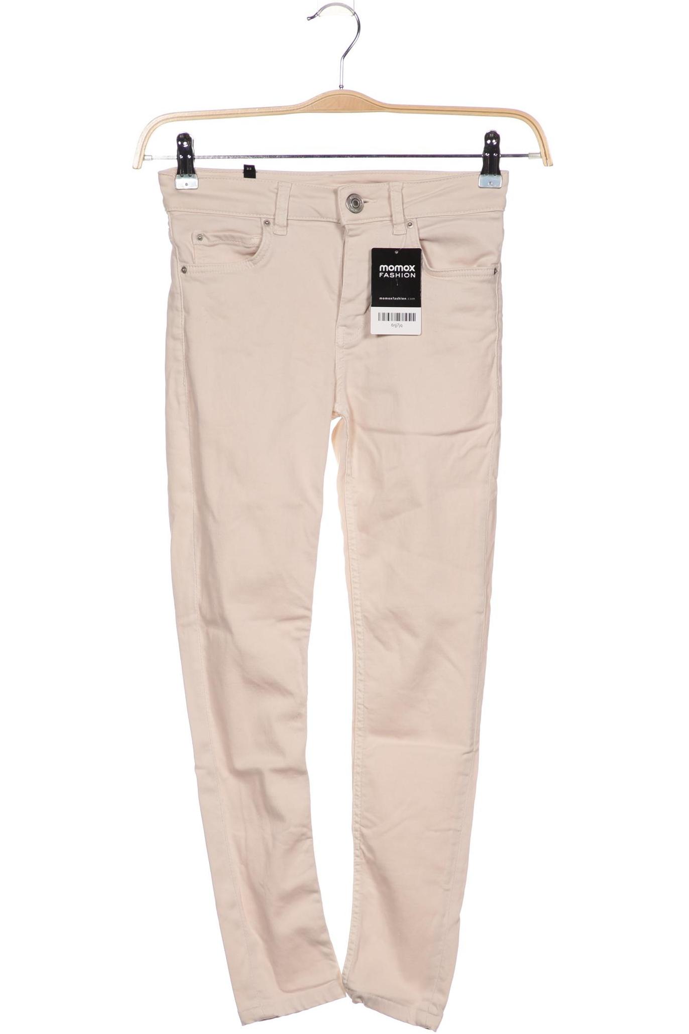 

Hallhuber Damen Jeans, cremeweiß, Gr. 32