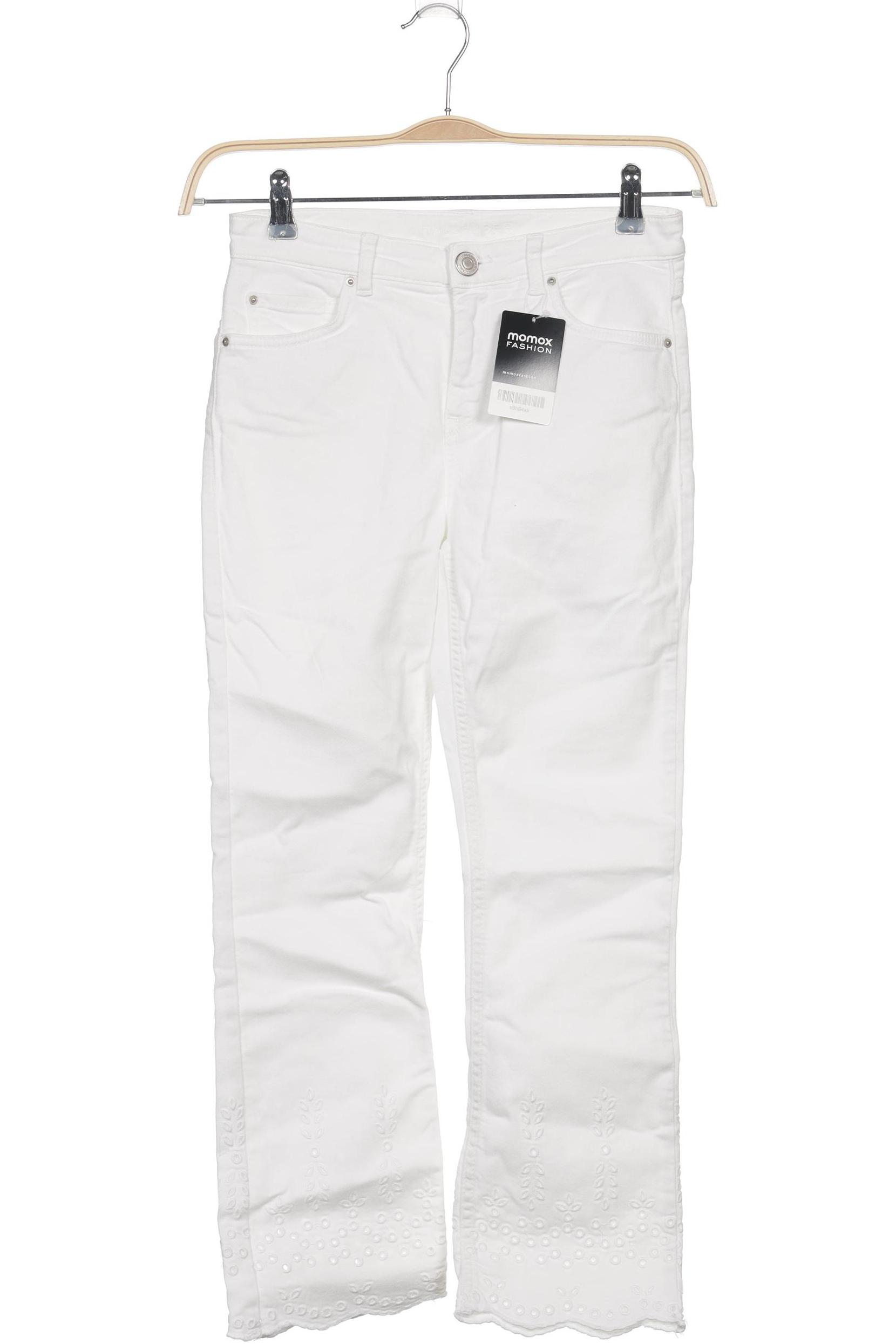 

Hallhuber Damen Jeans, weiß, Gr. 36