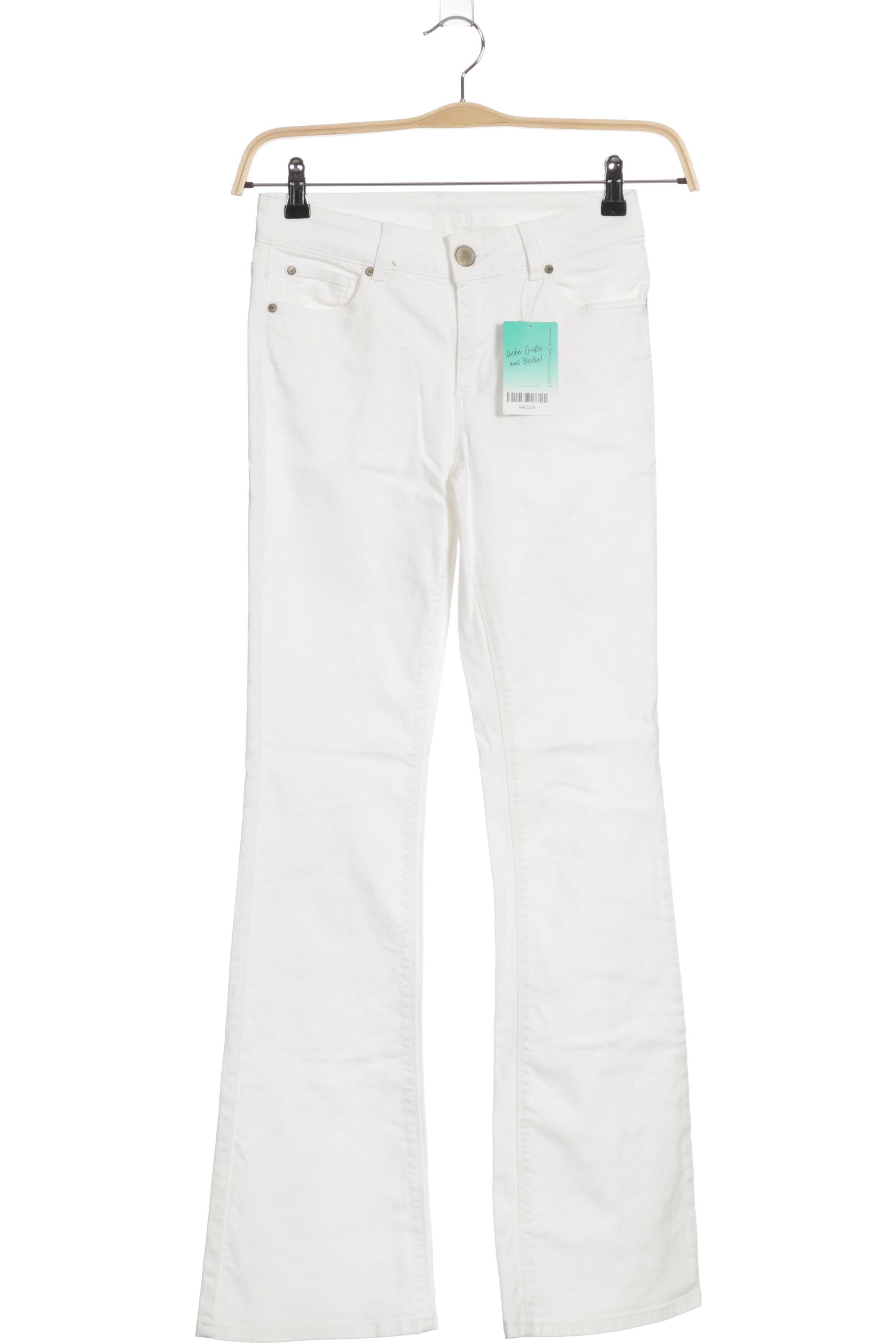 

Hallhuber Damen Jeans, weiß, Gr. 34