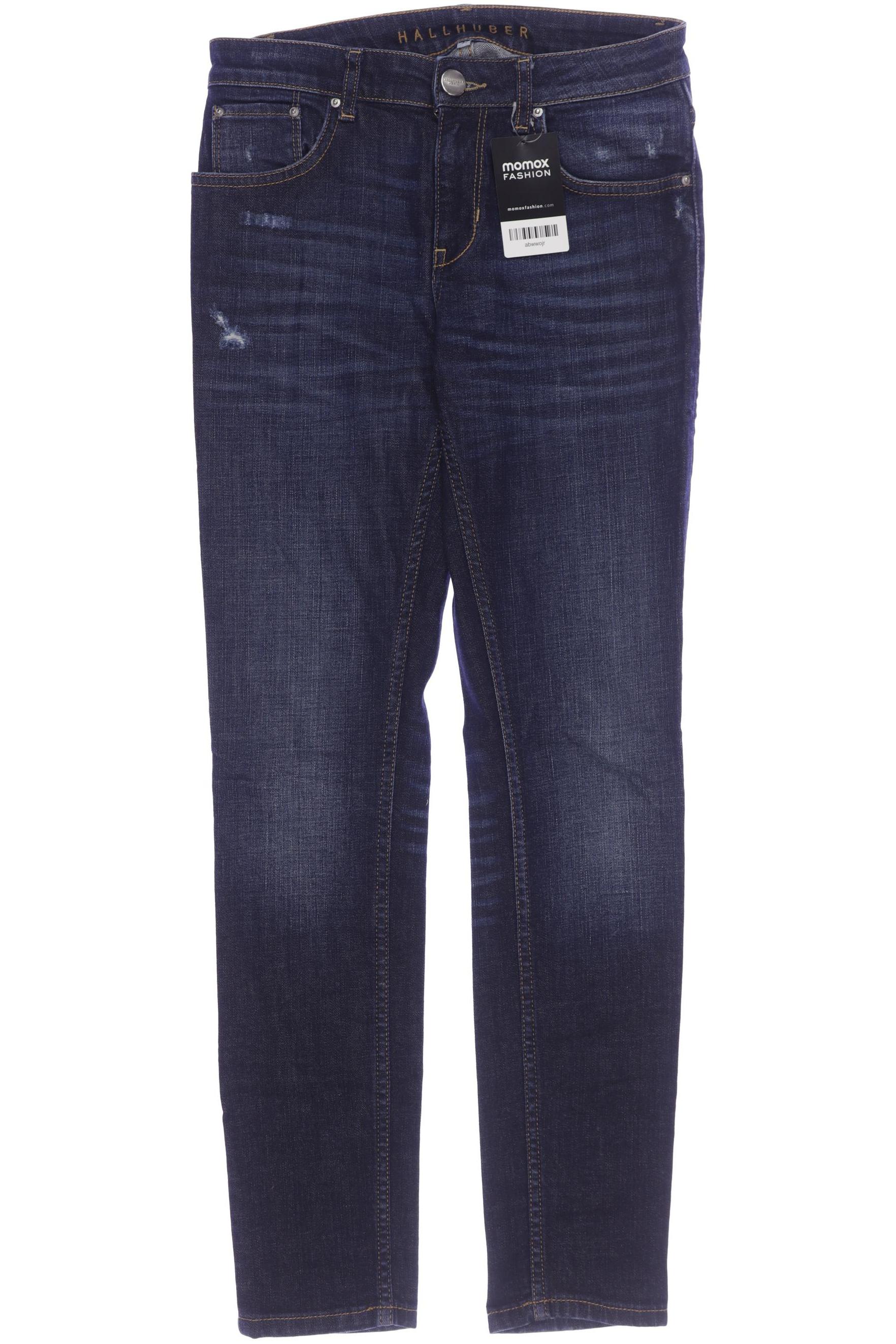 

Hallhuber Damen Jeans, marineblau, Gr. 32