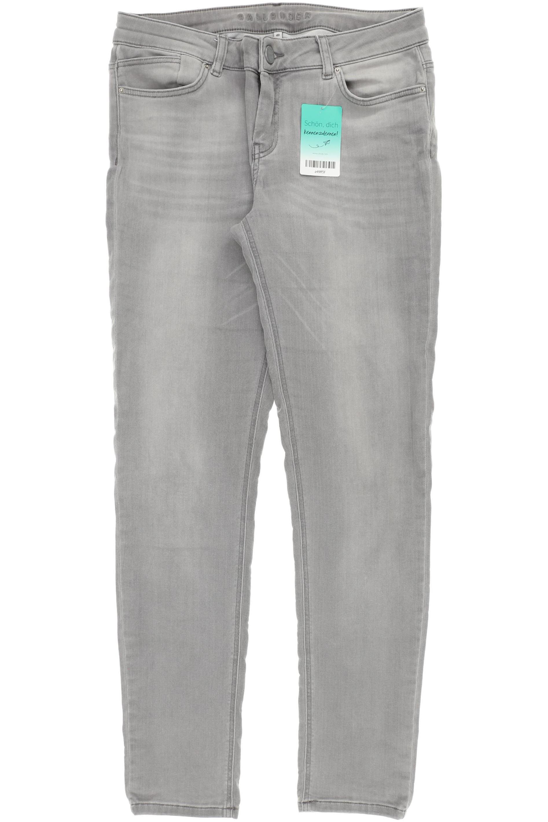 

Hallhuber Damen Jeans, grau, Gr. 40