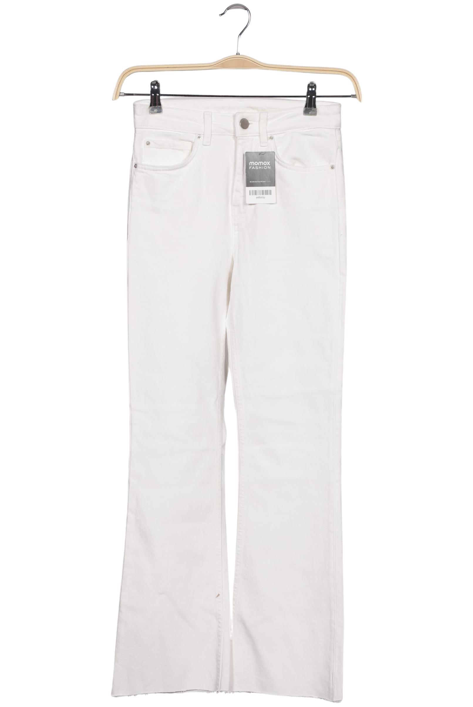 

Hallhuber Damen Jeans, cremeweiß, Gr. 34