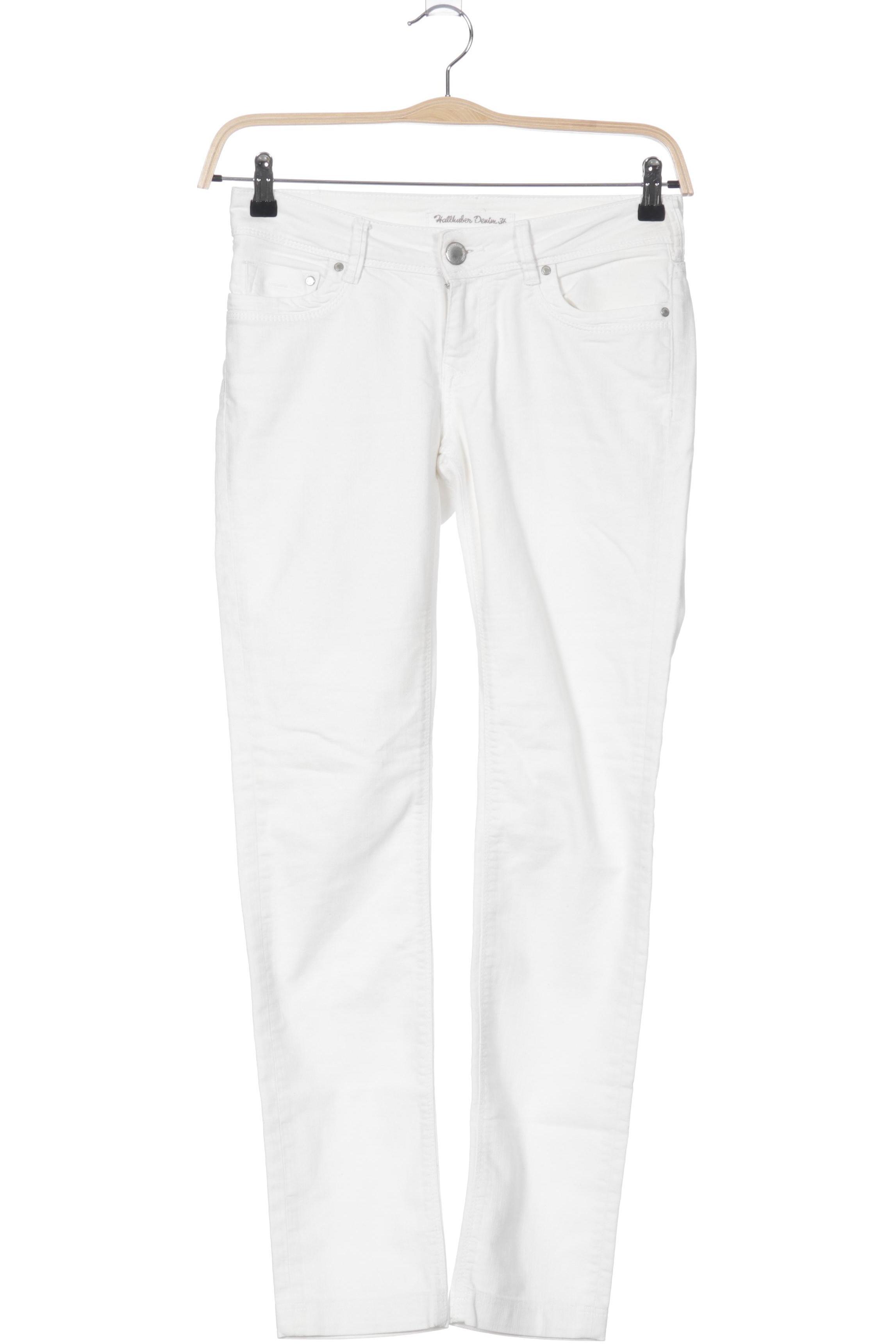 

Hallhuber Damen Jeans, weiß, Gr. 36