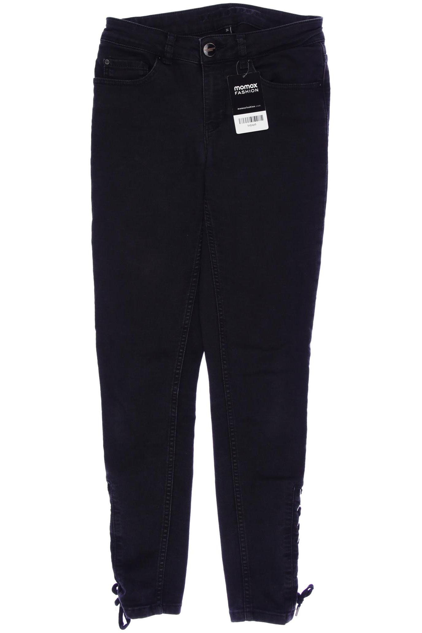 

Hallhuber Damen Jeans, schwarz, Gr. 34