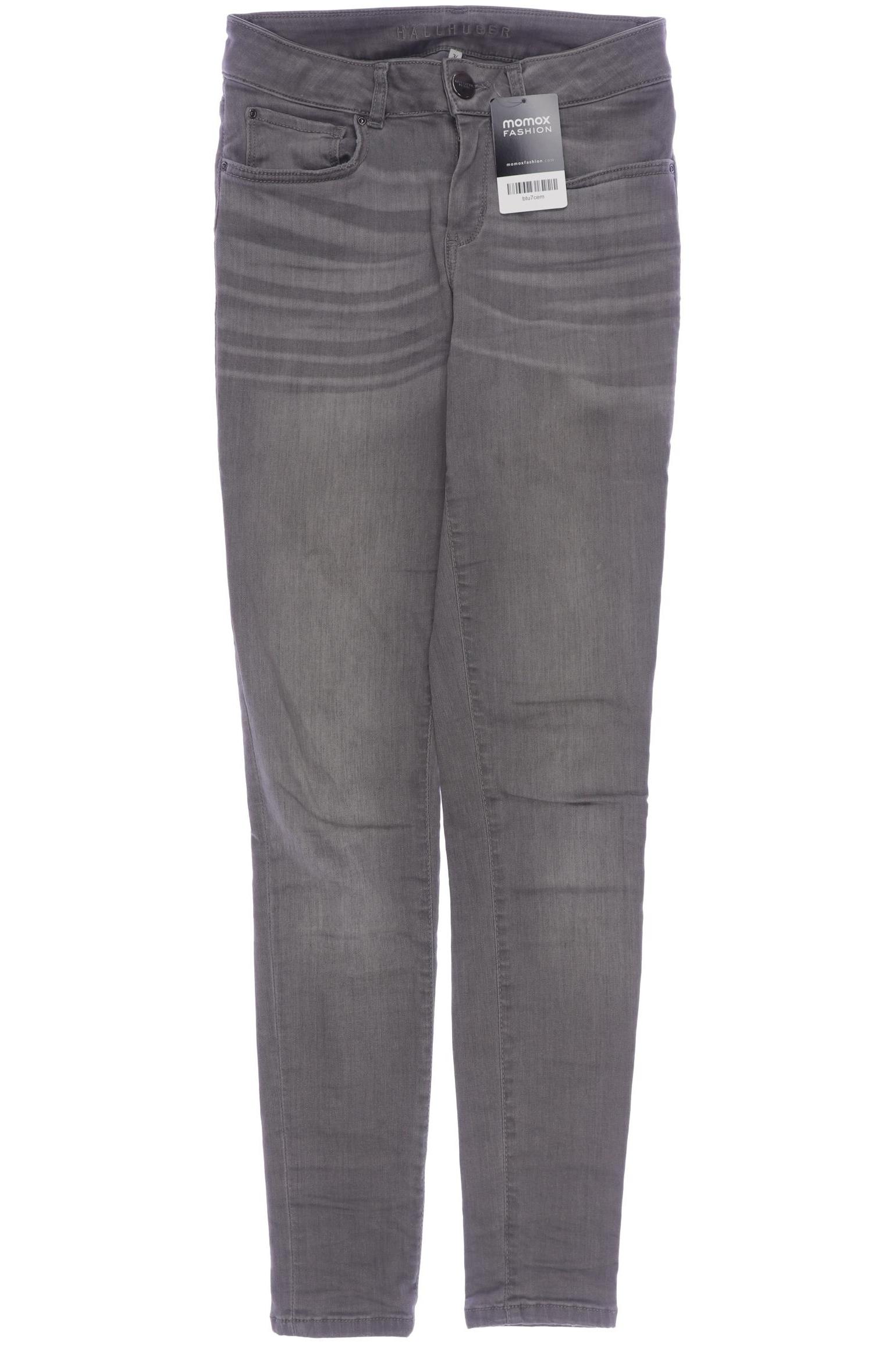 

Hallhuber Damen Jeans, grau, Gr. 34