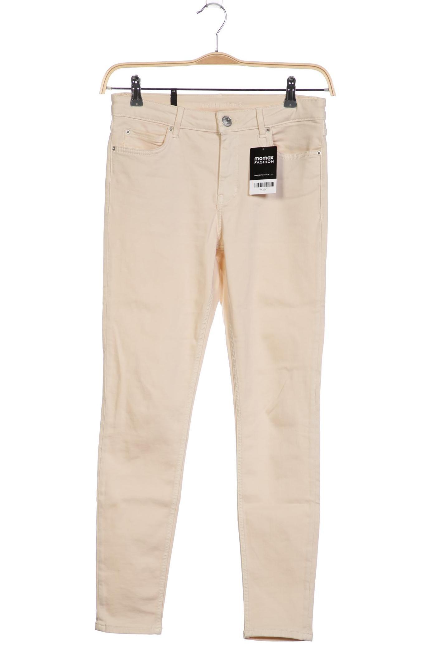 

Hallhuber Damen Jeans, cremeweiß, Gr. 38