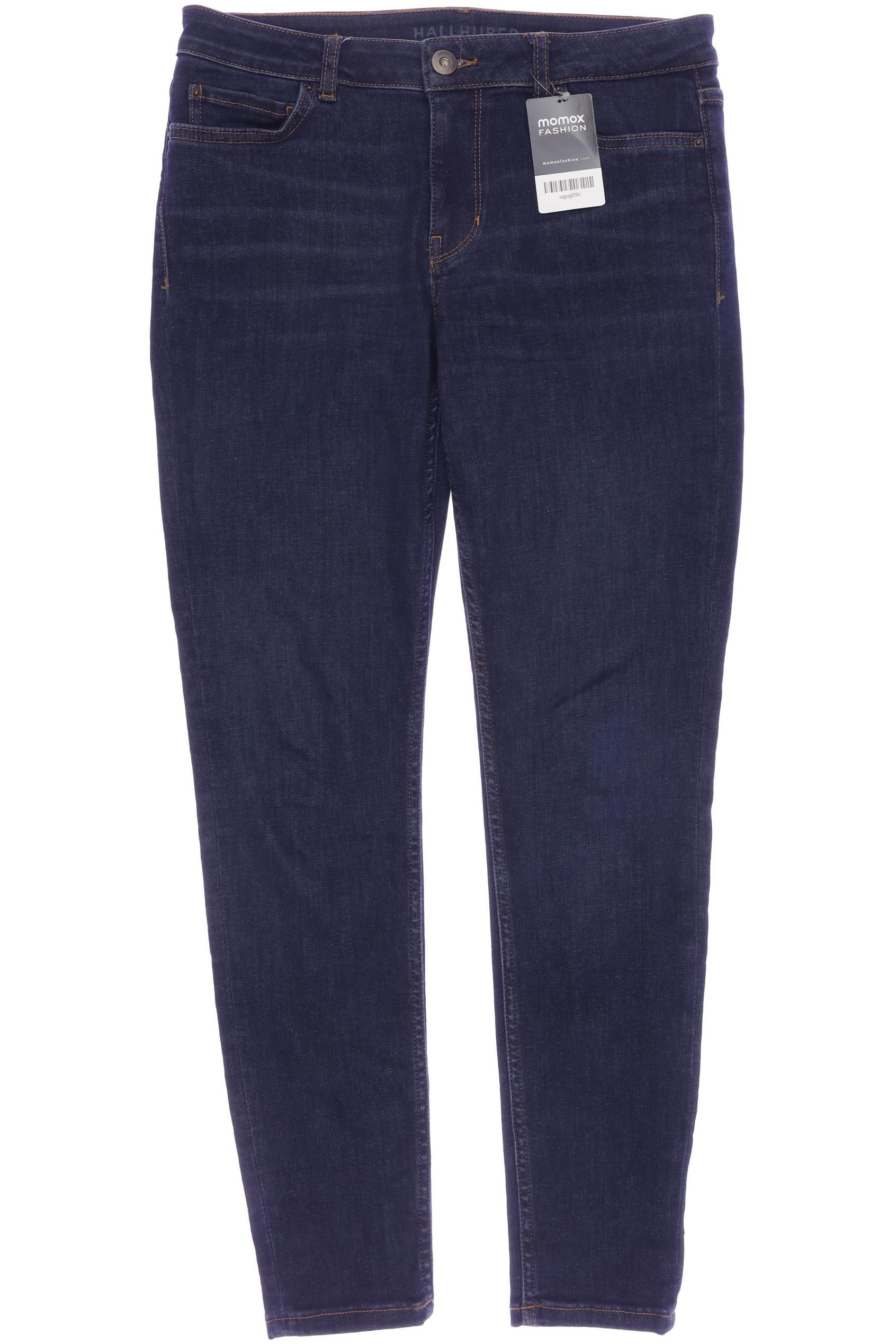 

Hallhuber Damen Jeans, marineblau, Gr. 40