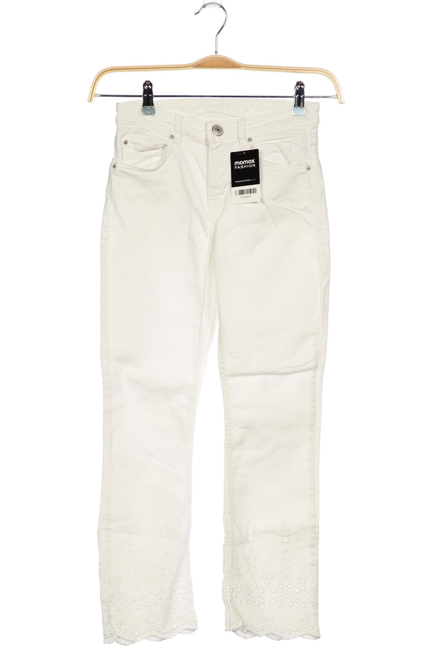 

Hallhuber Damen Jeans, weiß, Gr. 34