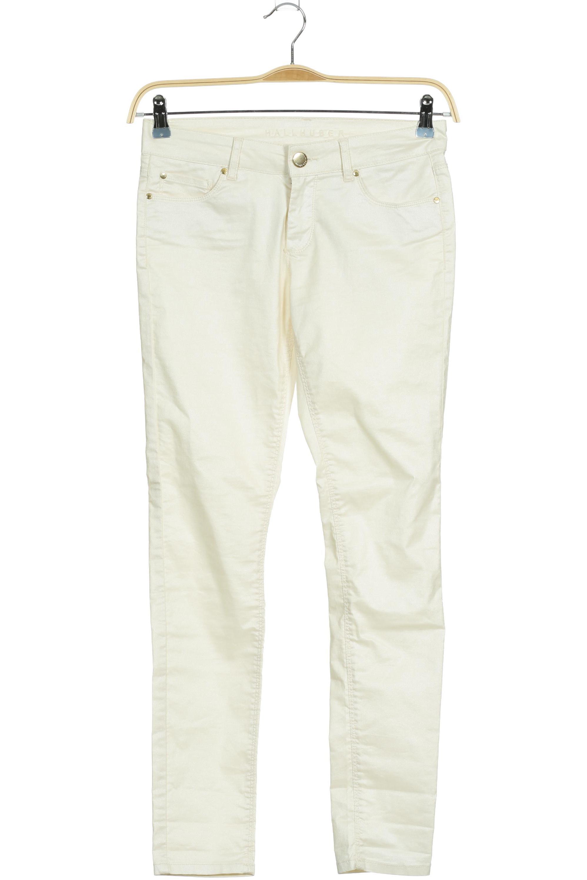 

Hallhuber Damen Jeans, weiß, Gr. 36